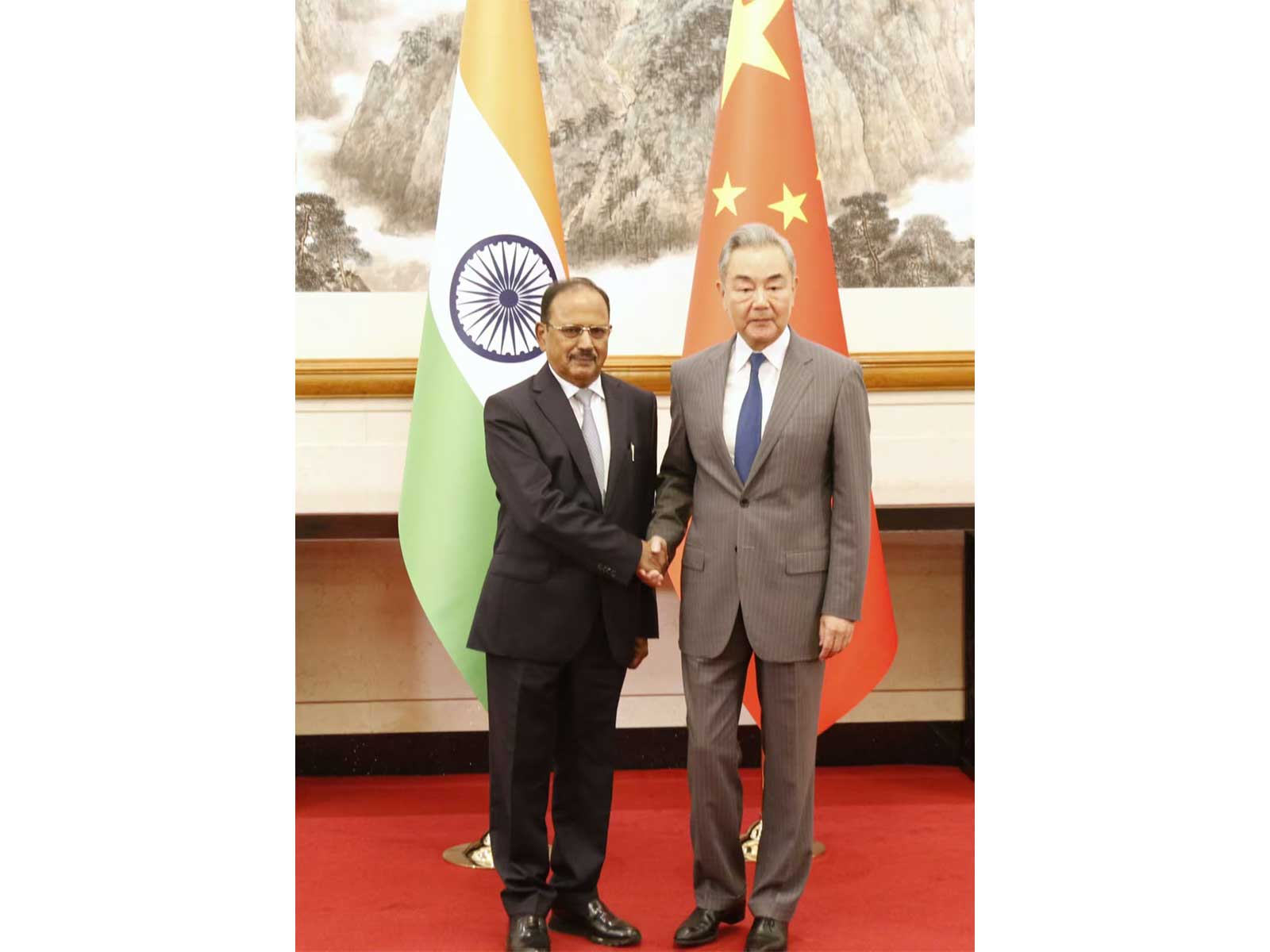 National Security Adviser Ajit Doval and Chinese Foreign Minister Wang Yi (Photo/fmprc.gov) National Security Adviser Ajit Doval and Chinese Foreign Minister Wang Yi (Photo/fmprc.gov)