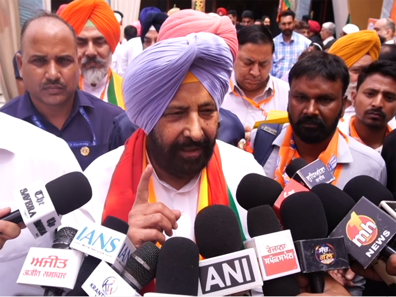 Punjab BJP chief Kewal Singh Dhillon (Photo/ANI) Punjab BJP chief Kewal Singh Dhillon (Photo/ANI)