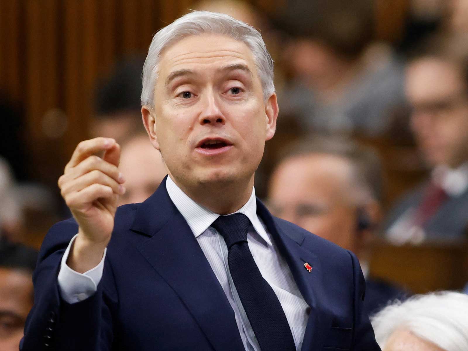 Canadian Finance Minister Francois-Philippe Champagne (Photo/Reuters)