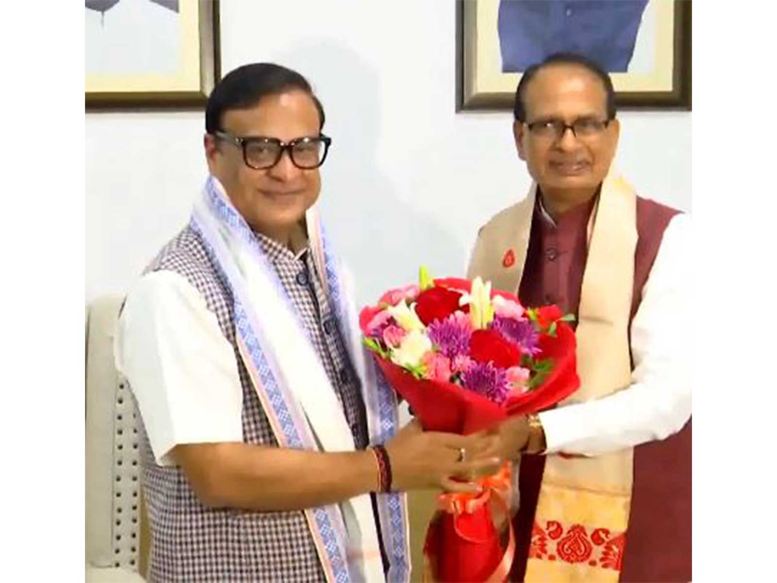 Assam Chief Minister Himanta Biswa Sarma meets Union Minister Shivraj Singh Chouhan (Photo/ANI) Assam Chief Minister Himanta Biswa Sarma meets Union Minister Shivraj Singh Chouhan (Photo/ANI)