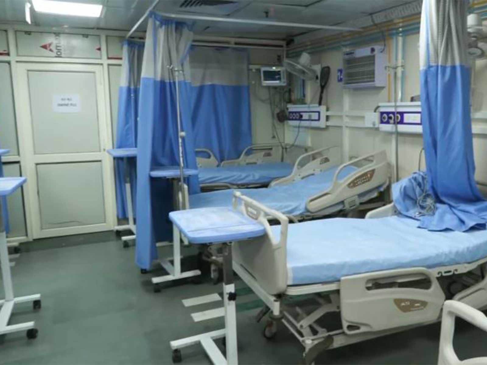 Isolation ward prepared at Lok Nayak Jai Prakash Narayan Hospital (LNJP) (Photo/ANI) Isolation ward prepared at Lok Nayak Jai Prakash Narayan Hospital (LNJP) (Photo/ANI)