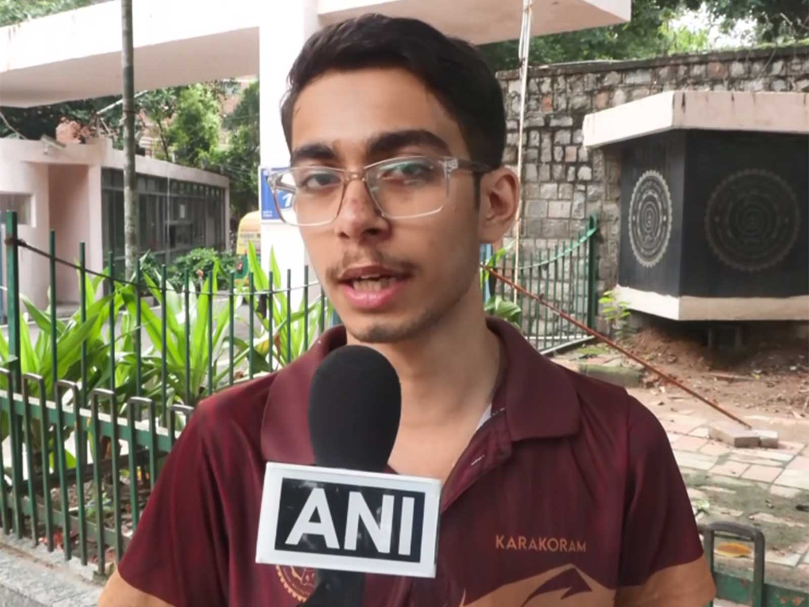 Saksham, student at IIT Delhi (Photo/ANI)