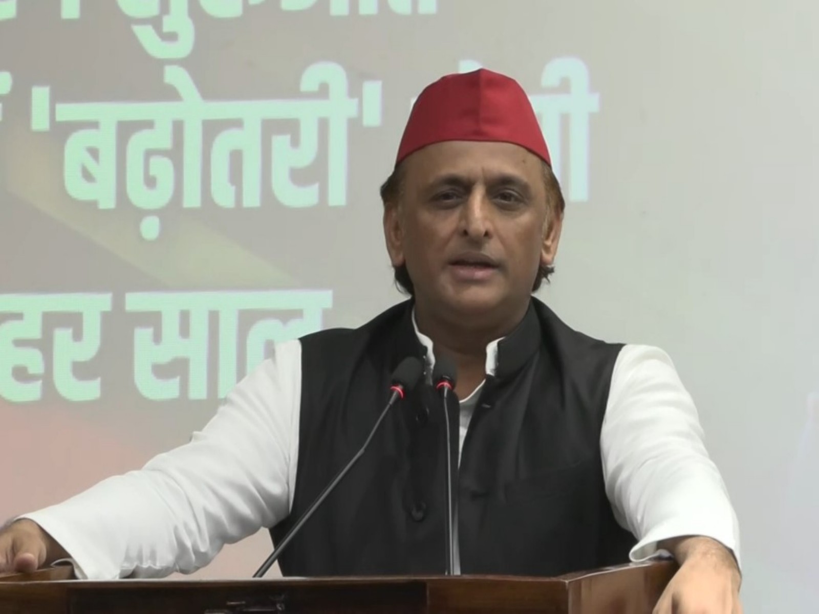 Samajwadi Party (SP) chief Akhilesh Yadav (Photo/ANI)