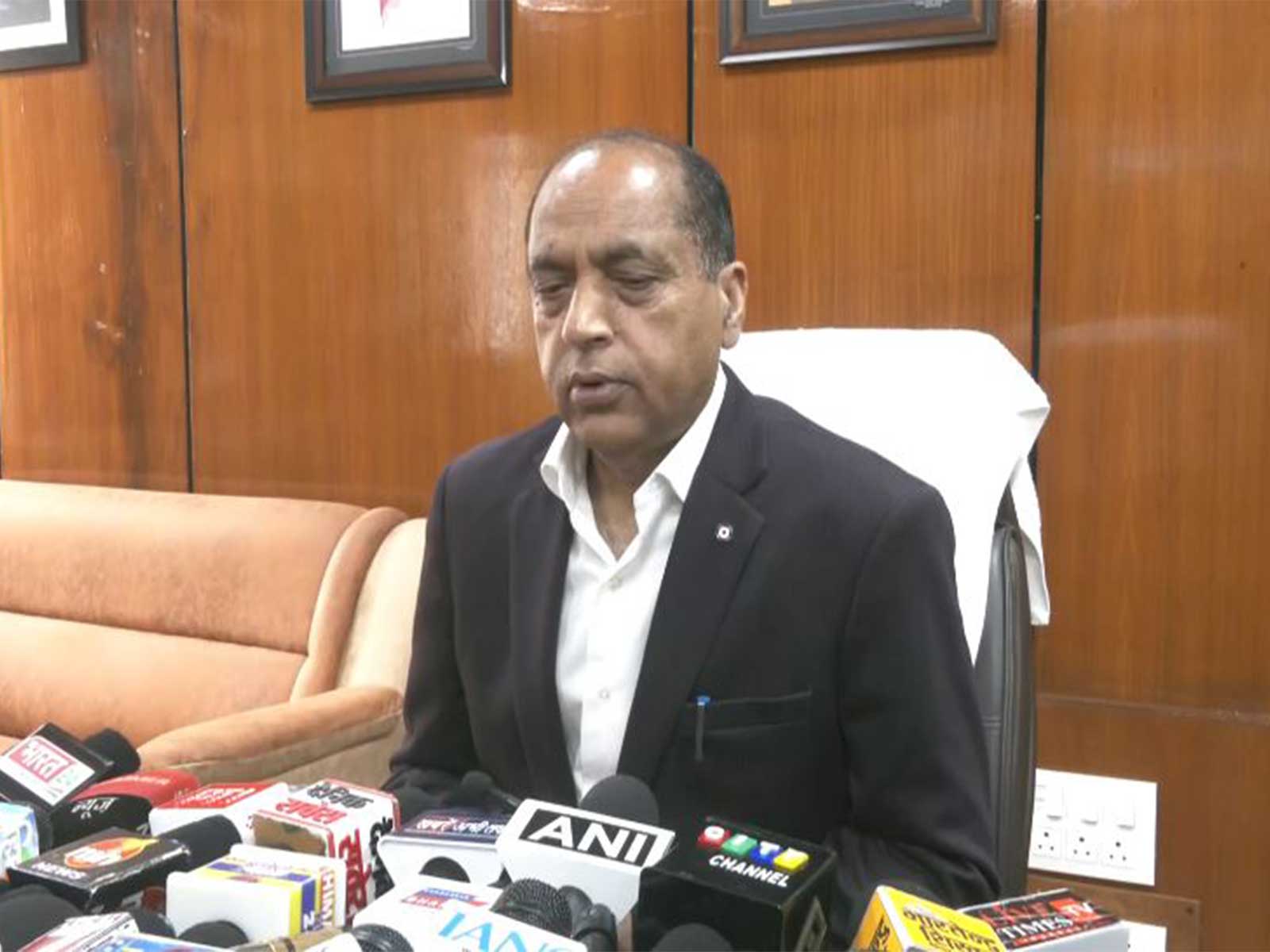 Former Himachal Pradesh Chief Minister Jai Ram Thakur (Photo/ANI)