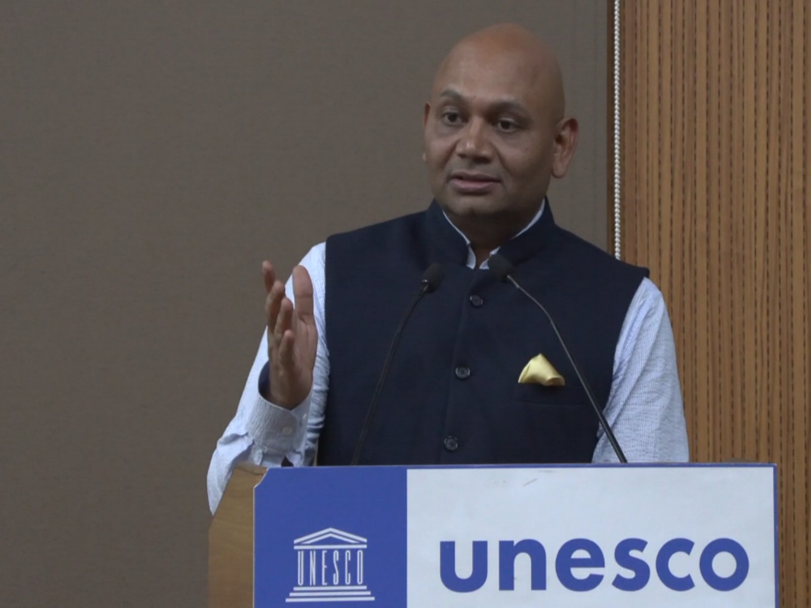 Writer-diplomat Abhay K (Photo/ANI)
