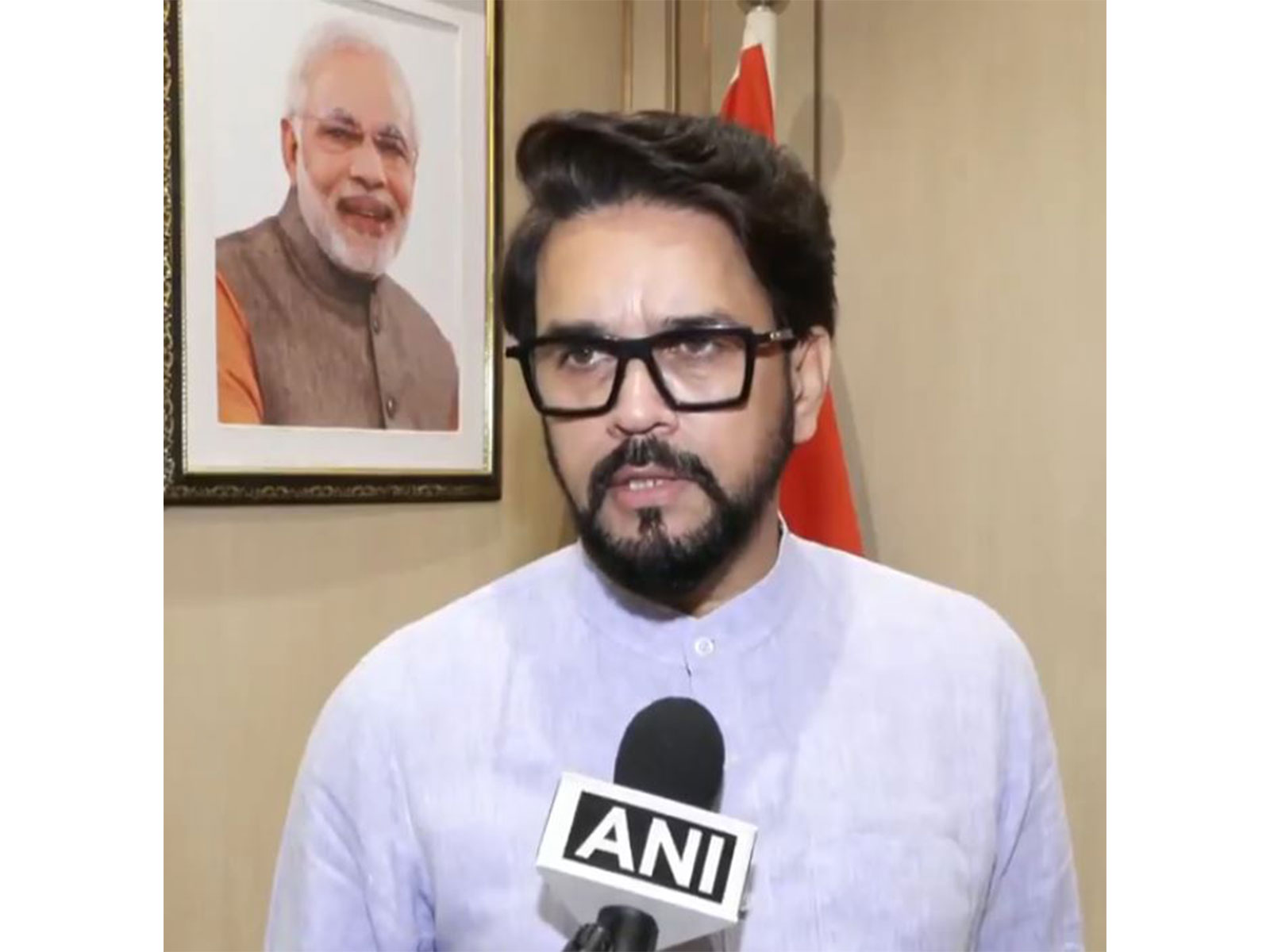 BJP MP Anurag Thakur (Photo/ANI) BJP MP Anurag Thakur (Photo/ANI)