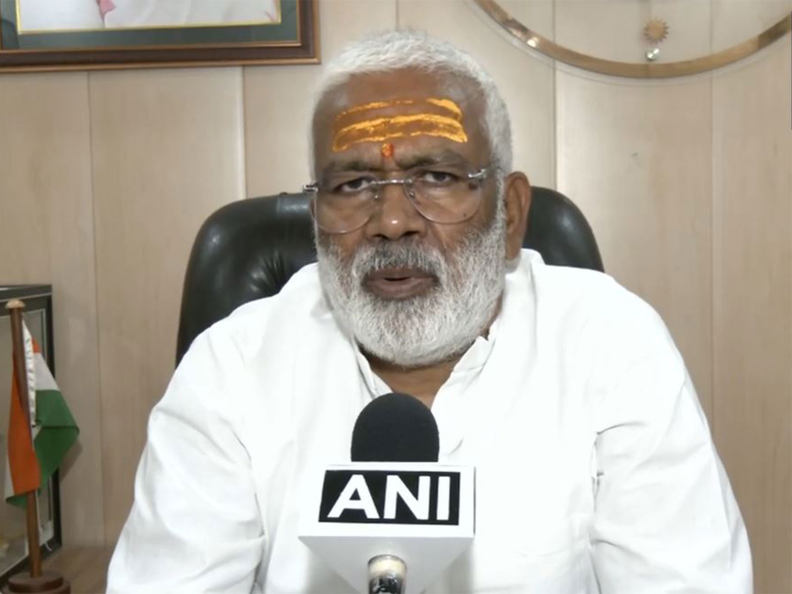 Uttar Pradesh Jal Shakti Minister Swatantra Dev Singh (Photo/ ANI)