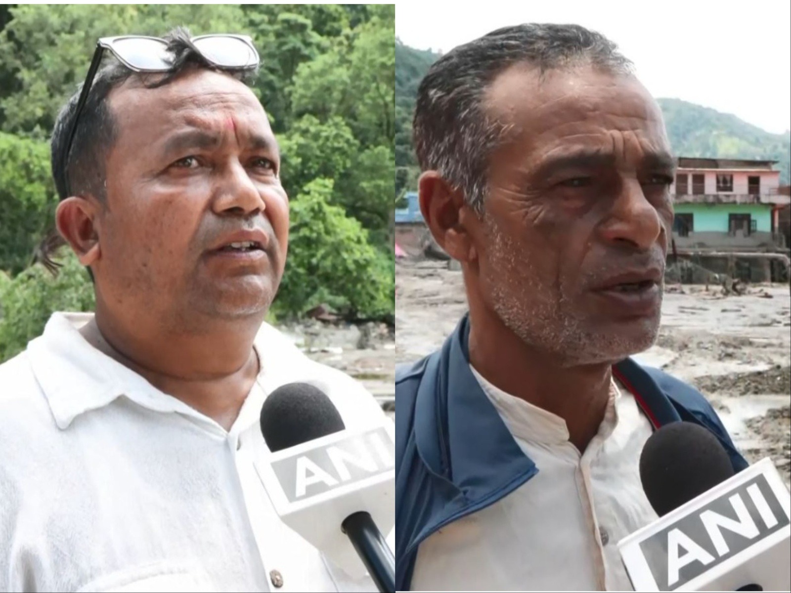 Locals in the flood-affected Devighat area of Nuwakot district share their accounts following the devastating flash floods in Nepal. (Photo/ANI) Locals in the flood-affected Devighat area of Nuwakot district share their accounts following the devastating flash floods in Nepal. (Photo/ANI)