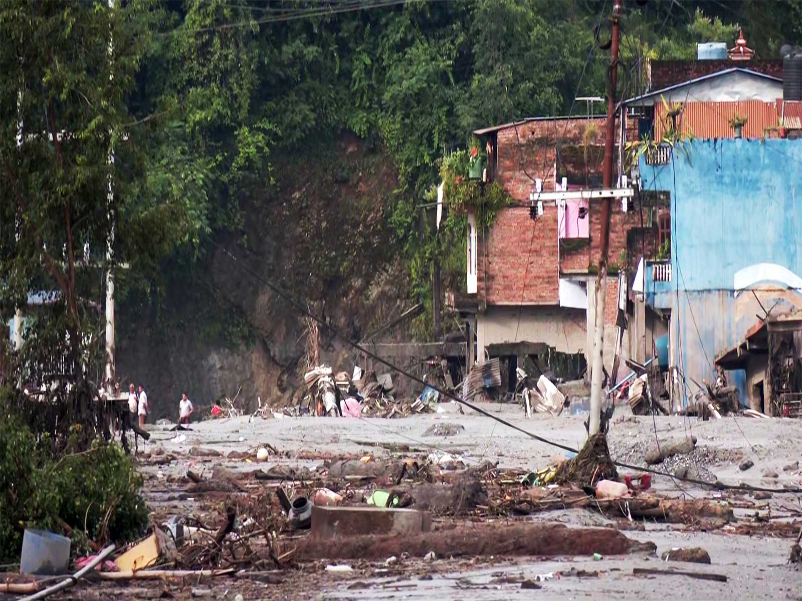 Flash flood ravages Nepal’s Nuwakot (Photo/ANI)