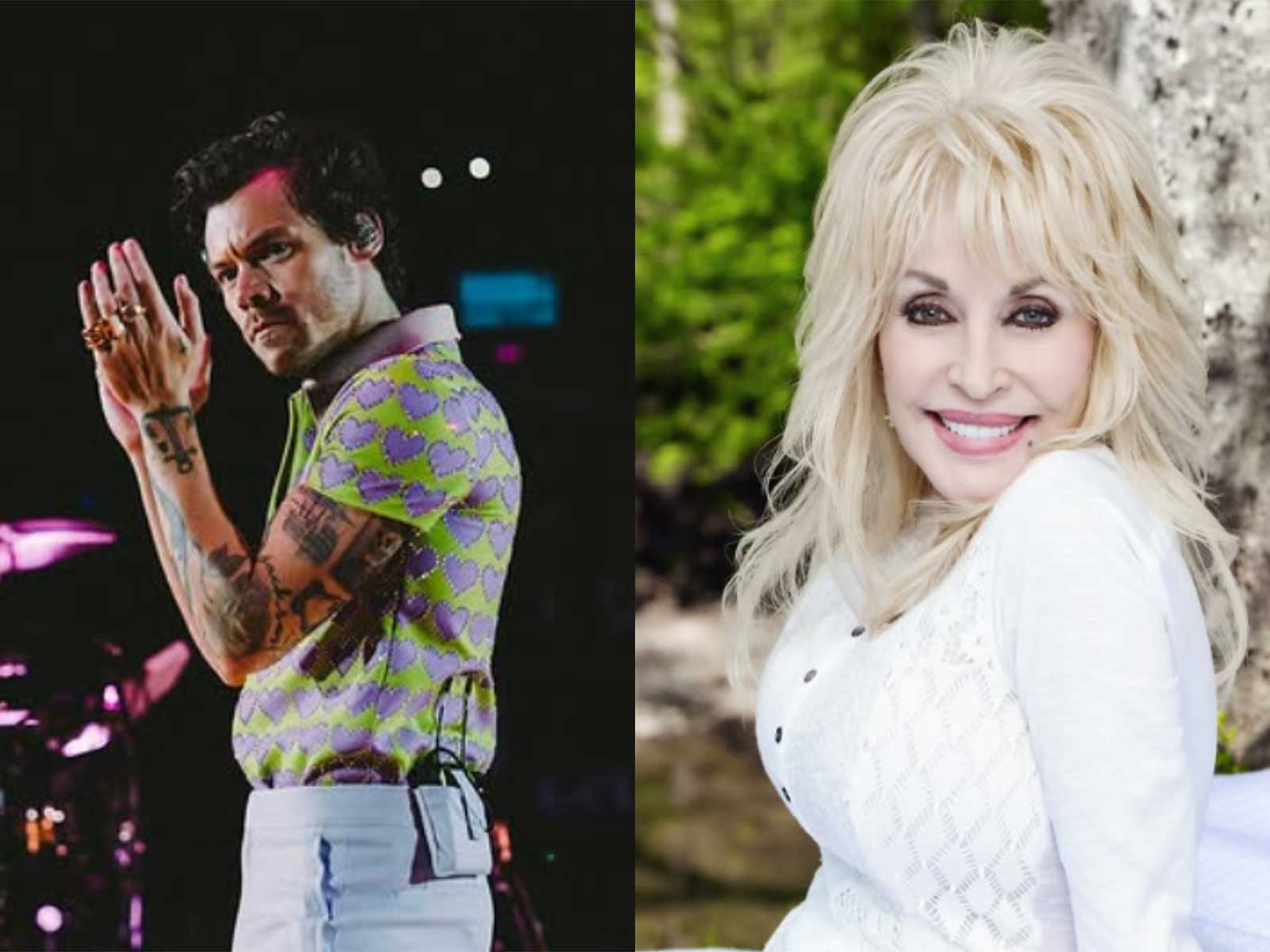 Harry Styles, Dolly Parton (Photo/Instagram/@harrystyles,@dollyparton)