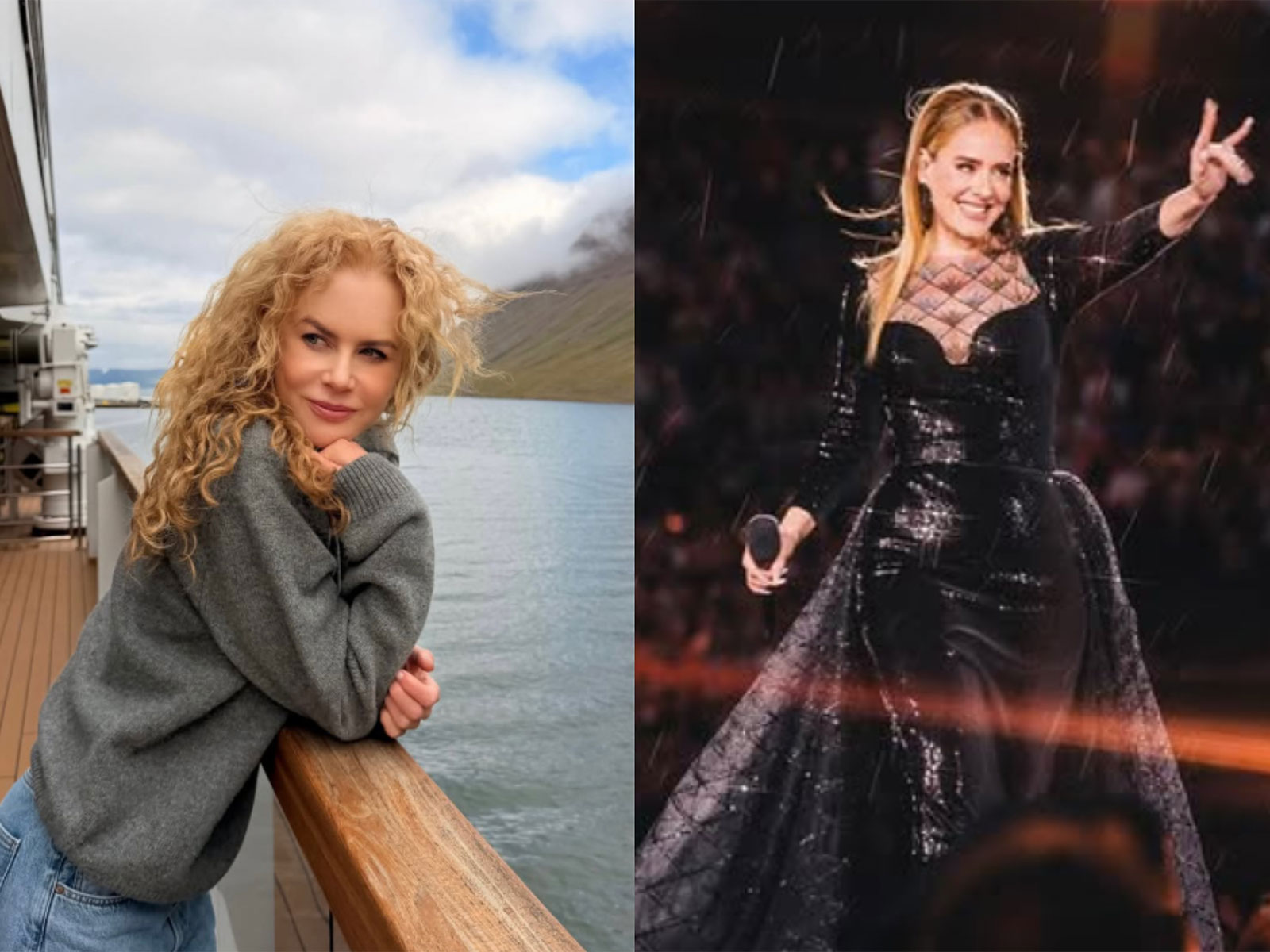 Nicole Kidman (left), Adele (Photo/Instagram/@nicolekidman,@adele) Nicole Kidman (left), Adele (Photo/Instagram/@nicolekidman,@adele)