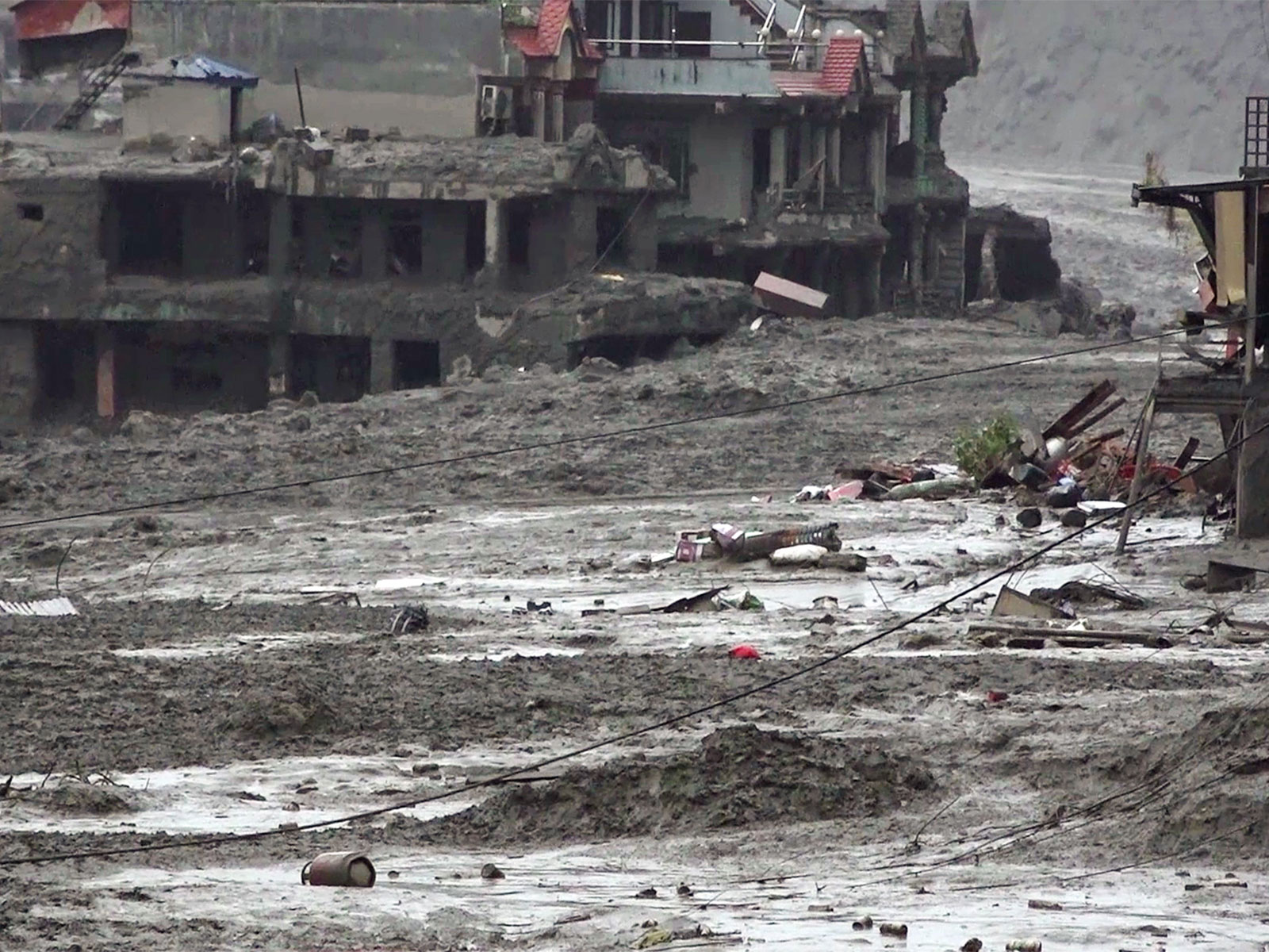 Flash flood ravages Nepal’s Nuwakot (Photo/ANI)