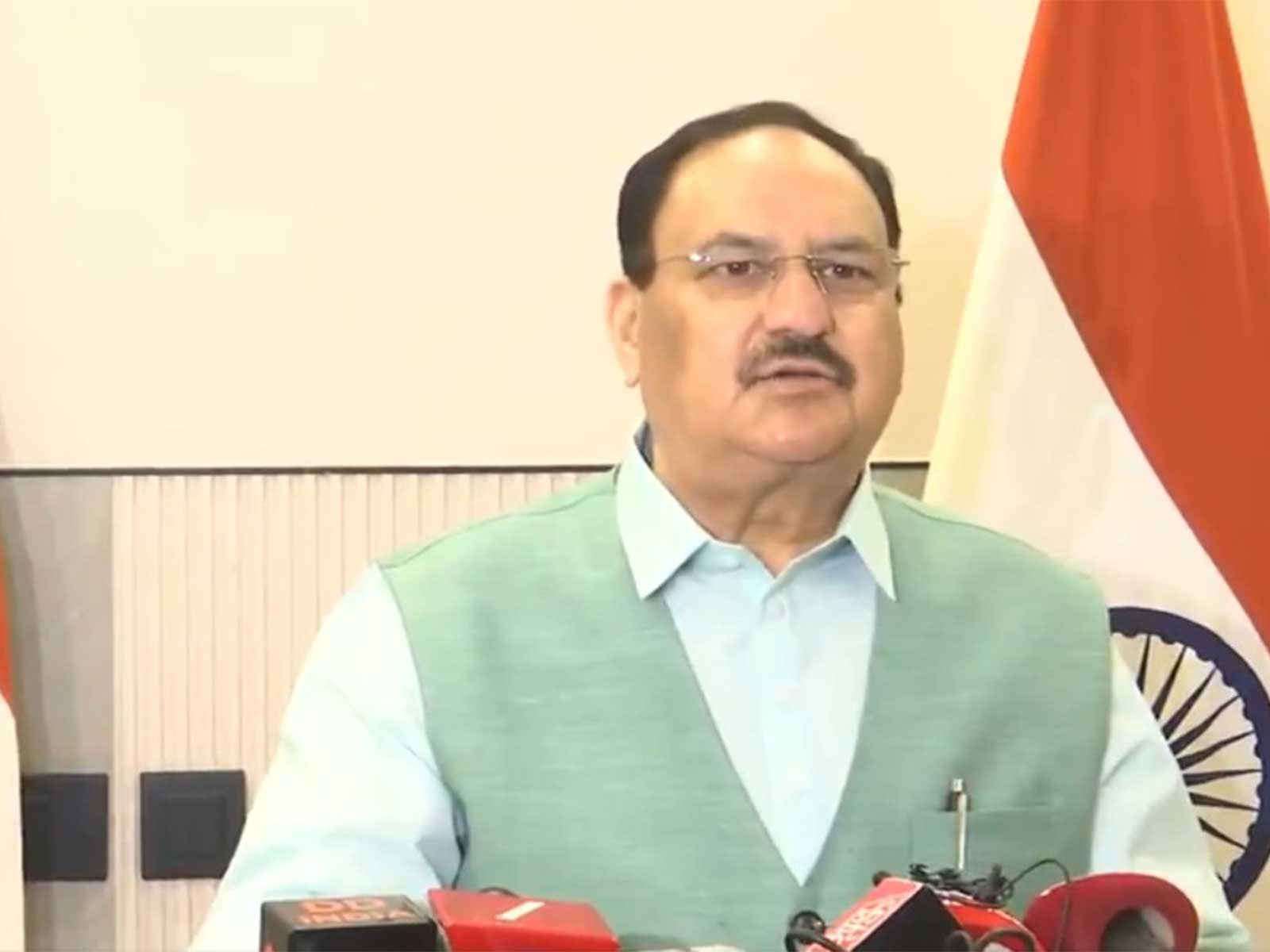 Union Minister JP Nadda (File Photo/ANI)