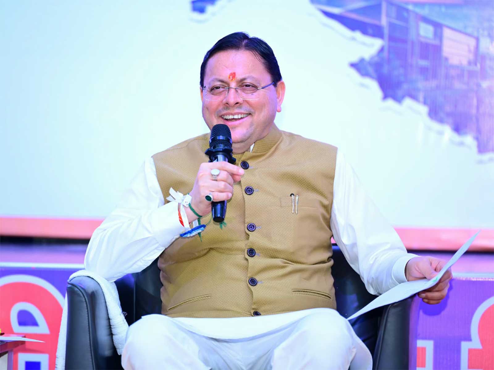 Uttarakhand Chief Minister Pushkar Singh Dhami (Photo/ANI)