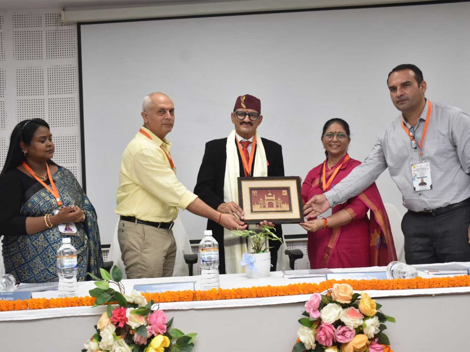 Hockey legend Mir Ranjan Negi attends the three-day National Workshop on ‘Legendary of Sports’ organized by Banaras Hindu University (BHU)  (Photo/ PRO BHU)