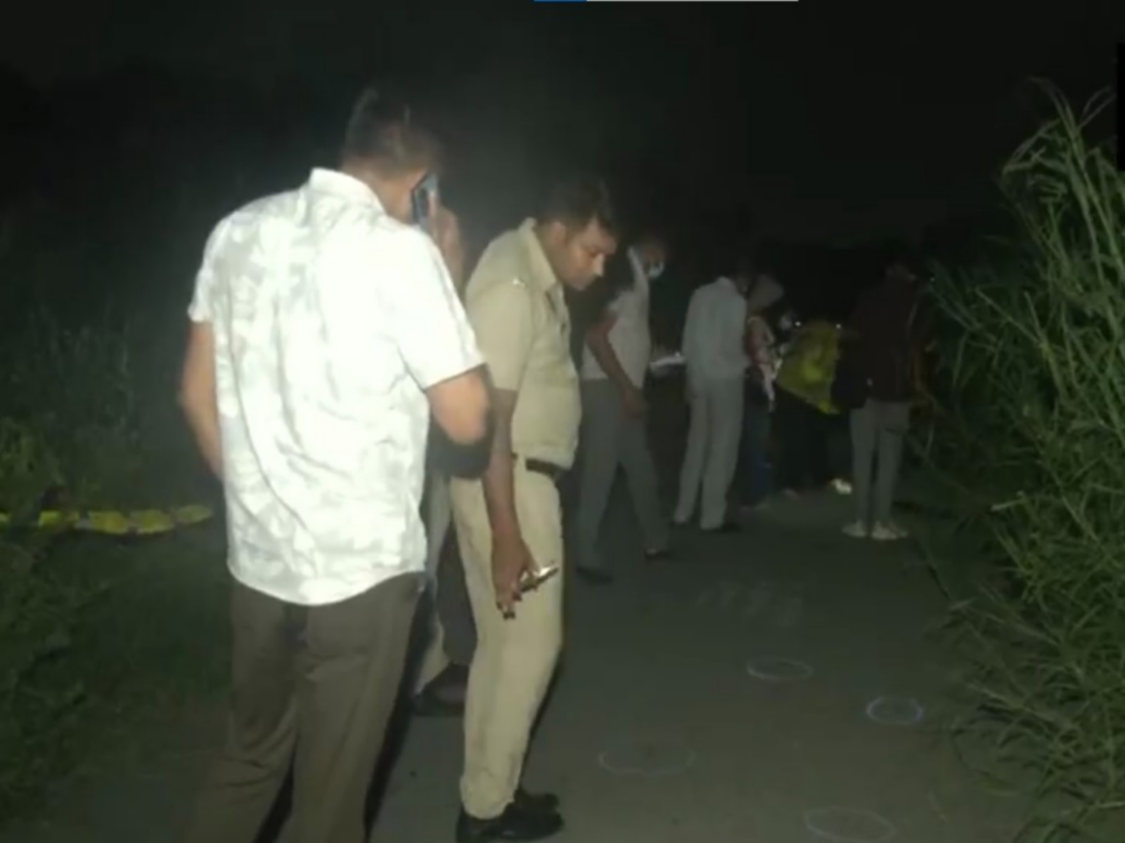 Visual from the encounter site (Photo/ANI) Visual from the encounter site (Photo/ANI)