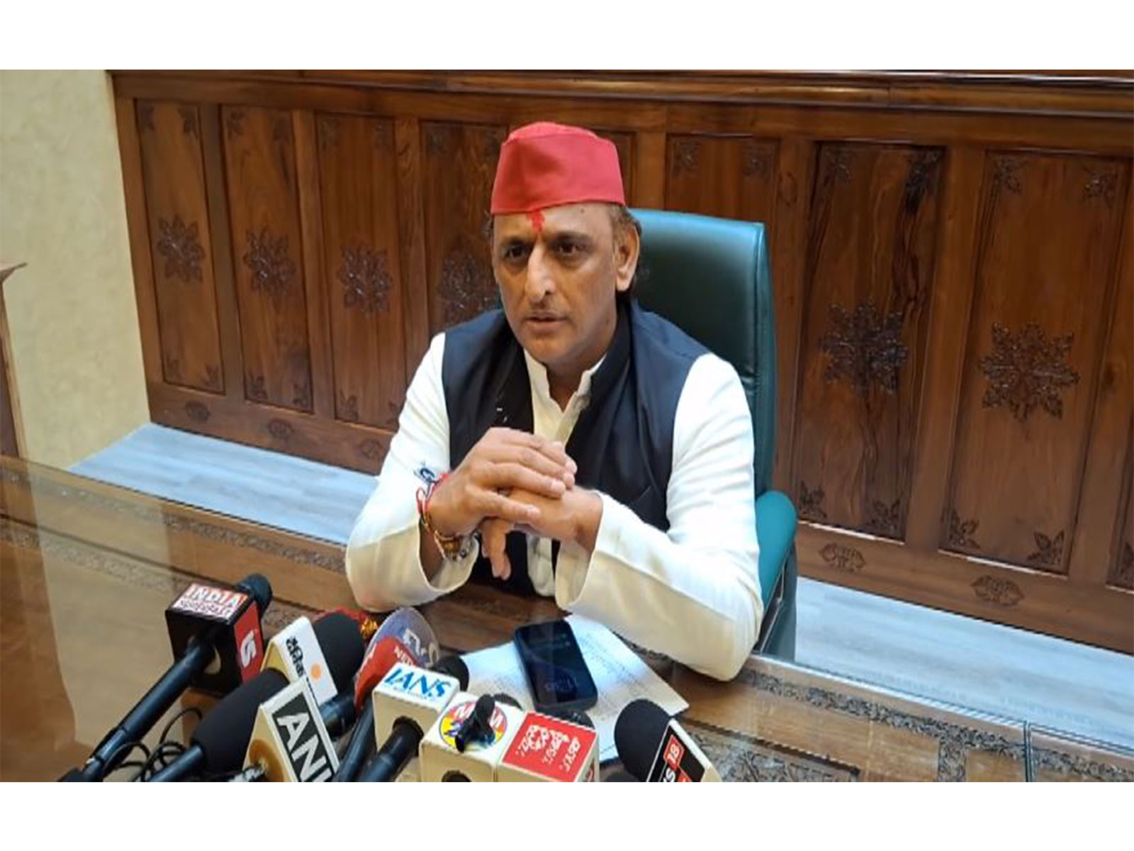 Samajwadi Party chief Akhilesh Yadav (Photo/ANI) Samajwadi Party chief Akhilesh Yadav (Photo/ANI)