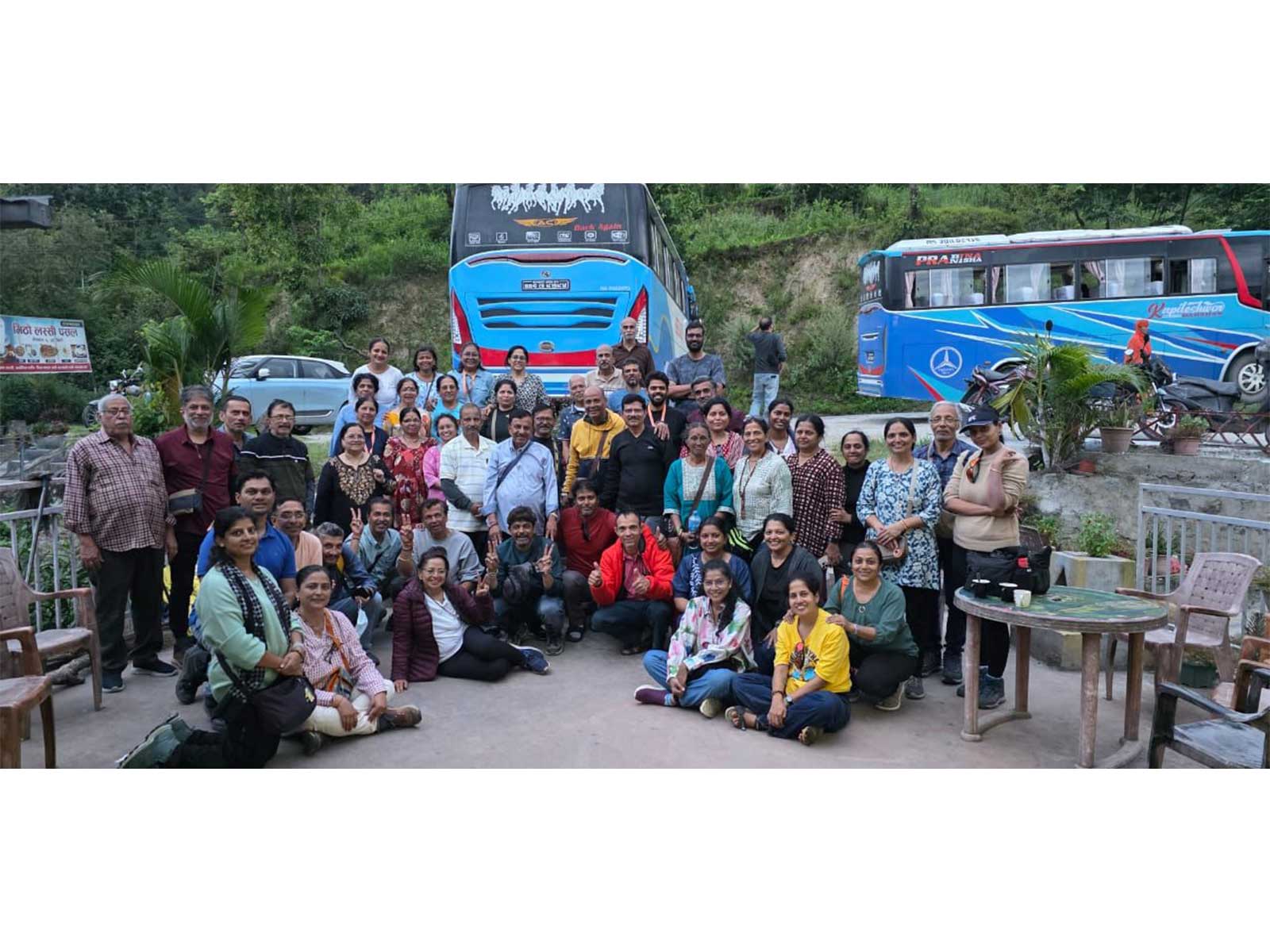53 Indians stranded in Tibet reach Kathmandu amid Nepal flash flood (Photo: MEA)