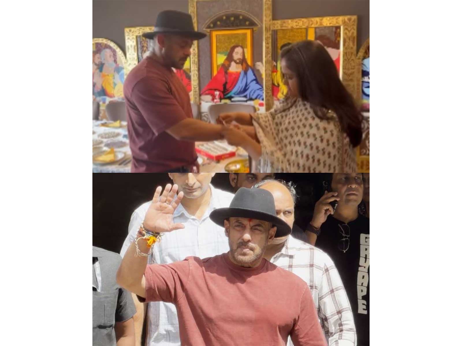 Salman Khan celebrates Raksha Bandhan (Photo/Instagram@arpitakhansharma) Salman Khan celebrates Raksha Bandhan (Photo/Instagram@arpitakhansharma)