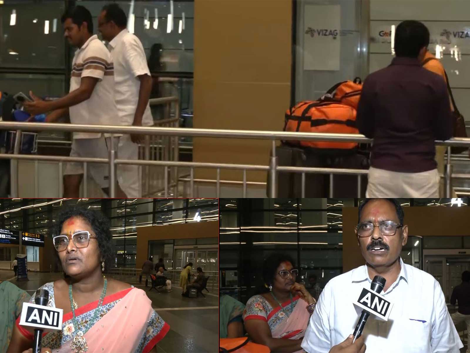 Vizag pilgrims recounts Nepal flash floods horror (Photo/ANI) Vizag pilgrims recounts Nepal flash floods horror (Photo/ANI)