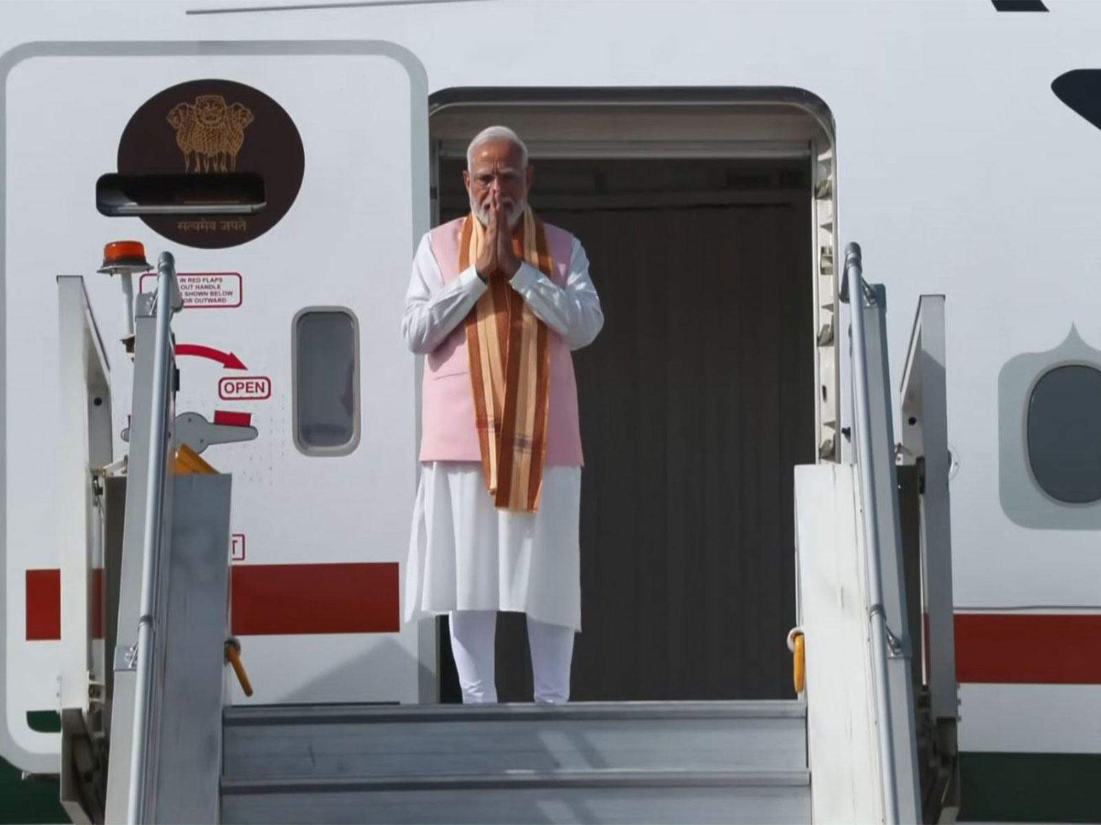 Prime Minister Narendra Modi embarks on a four-day visit to Uzbekistan and Kyrgyzstan to strengthen strategic ties. (Photo/ANI)