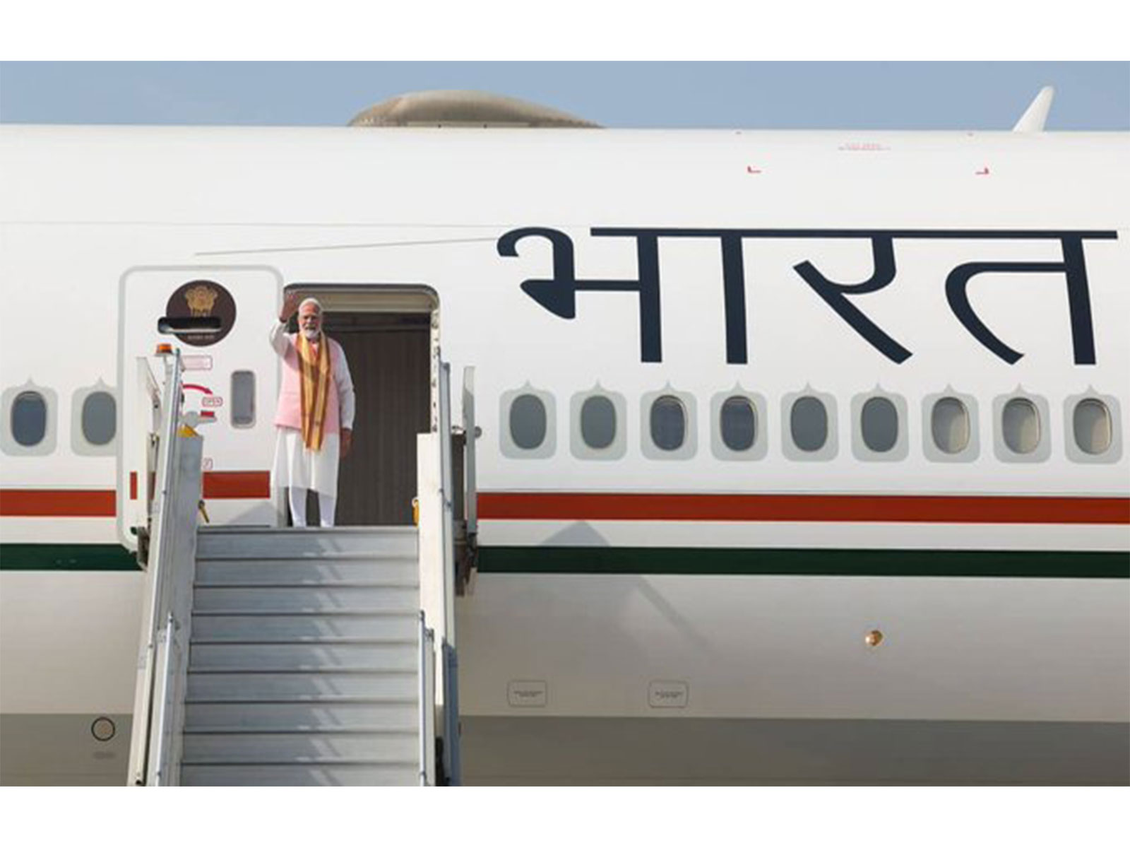 Prime Minister Narendra Modi departs for his four-day visit to Uzbekistan and the Kyrgyz Republic. (Photo/ANI)