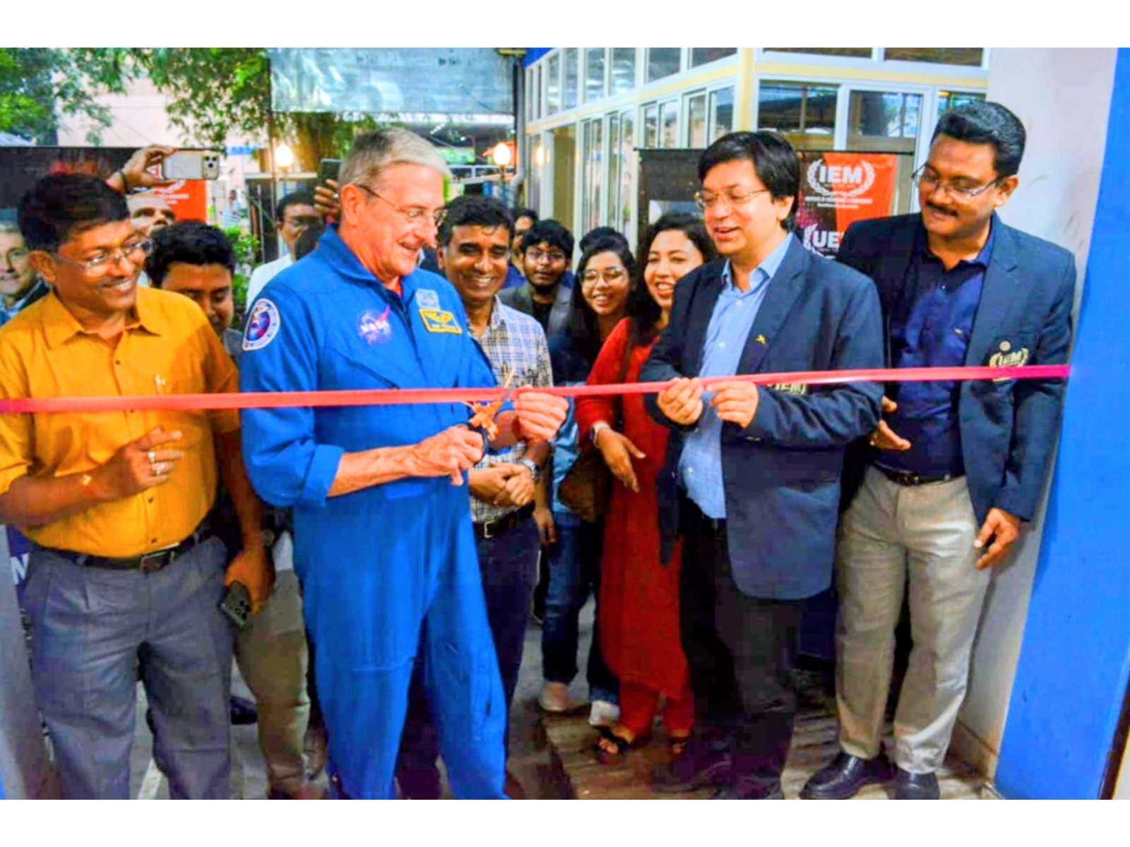 NASA Astronaut Dr. Donald A. Thomas Inaugurates IEM Innovation Park in Kolkata NASA Astronaut Dr. Donald A. Thomas Inaugurates IEM Innovation Park in Kolkata