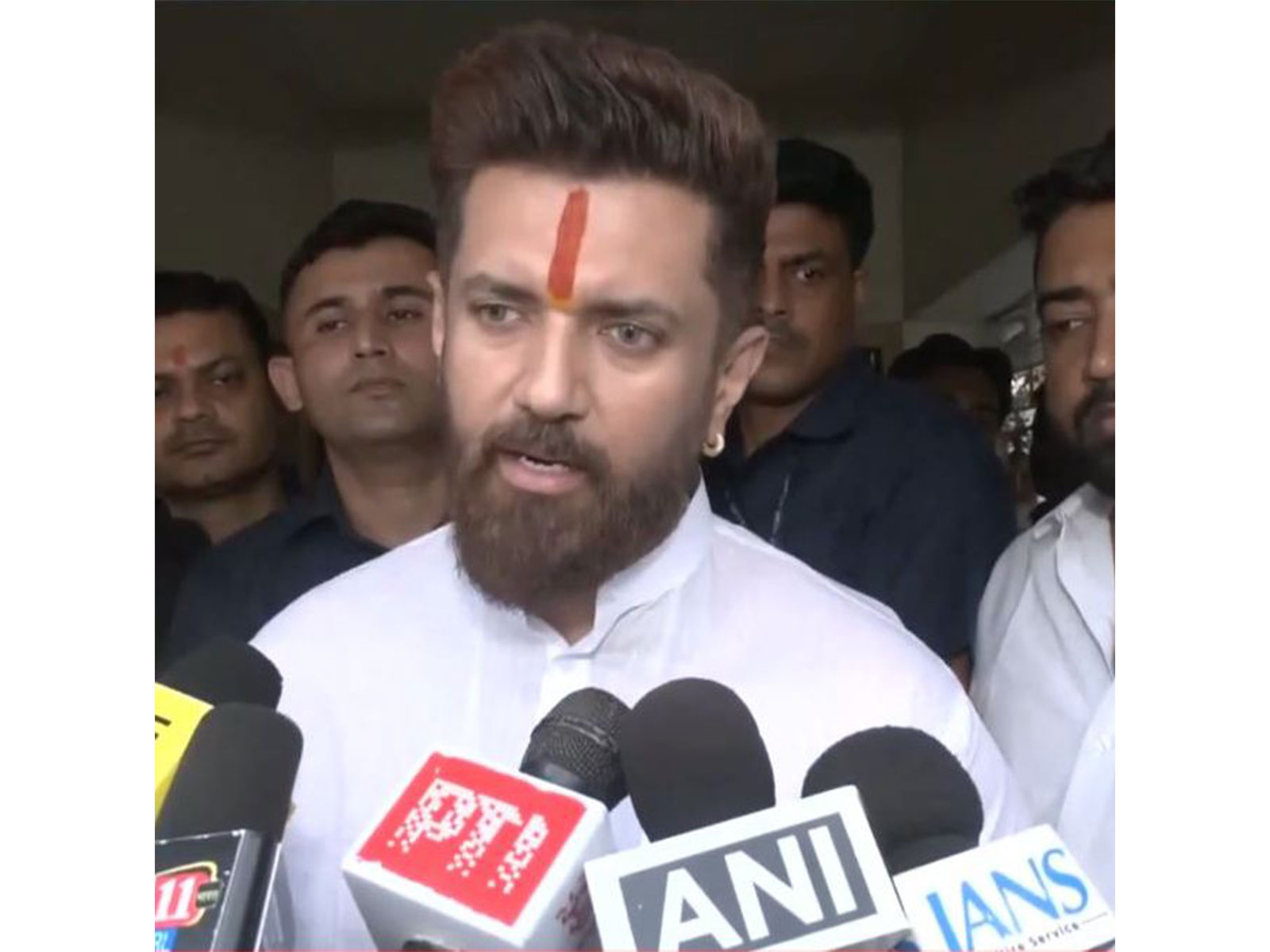 Union Minister Chirag Paswan (Photo/ANI) Union Minister Chirag Paswan (Photo/ANI)