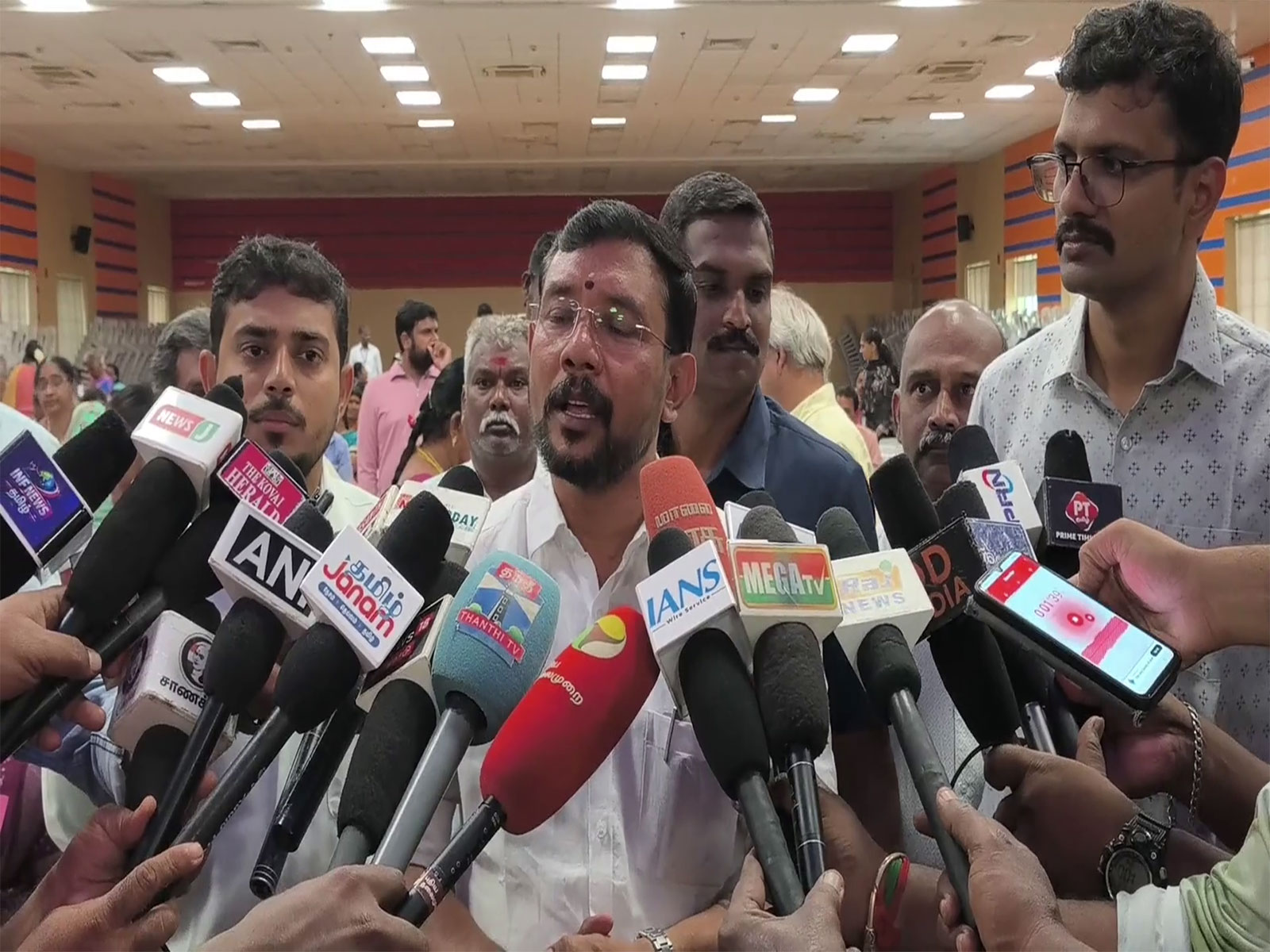 Tamil Nadu Minister Sampath Kumar (Photo/ANI) Tamil Nadu Minister Sampath Kumar (Photo/ANI)