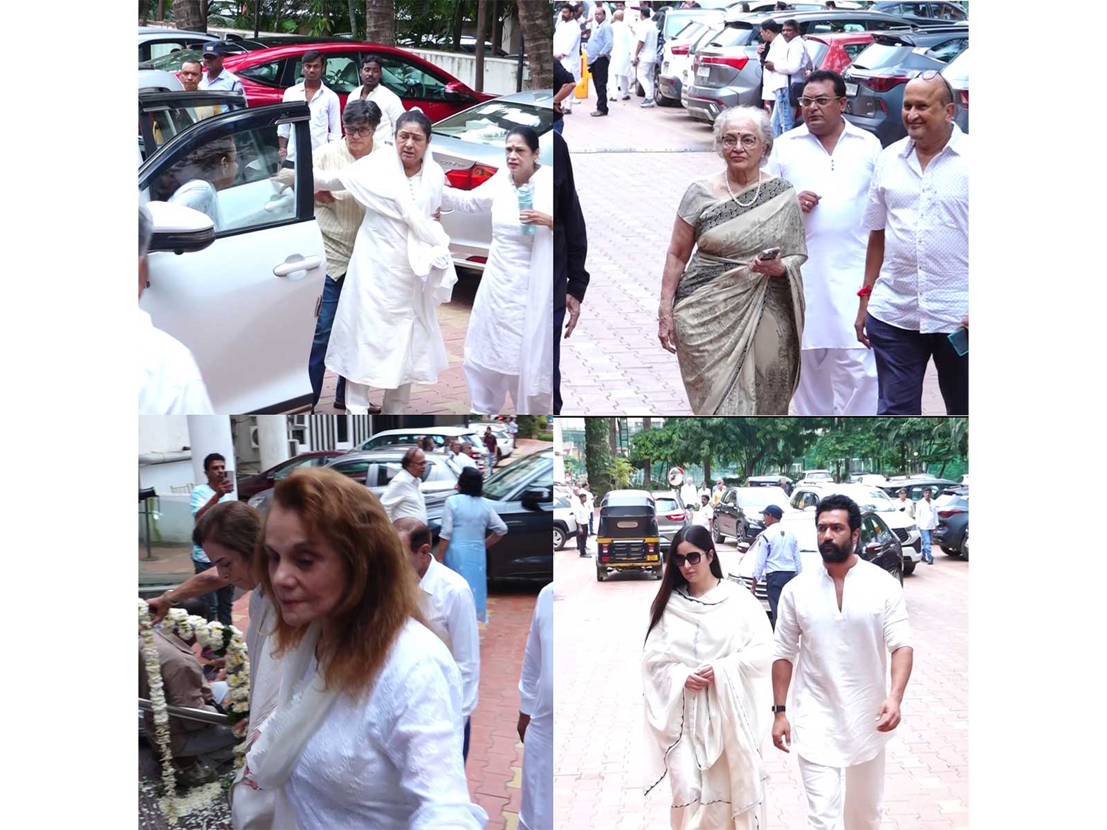 Aruna Irani , Asha Parekh, Mumtaz, Katrina Kaif, Vicky Kaushal (Photo/ANI) Aruna Irani , Asha Parekh, Mumtaz, Katrina Kaif, Vicky Kaushal (Photo/ANI)