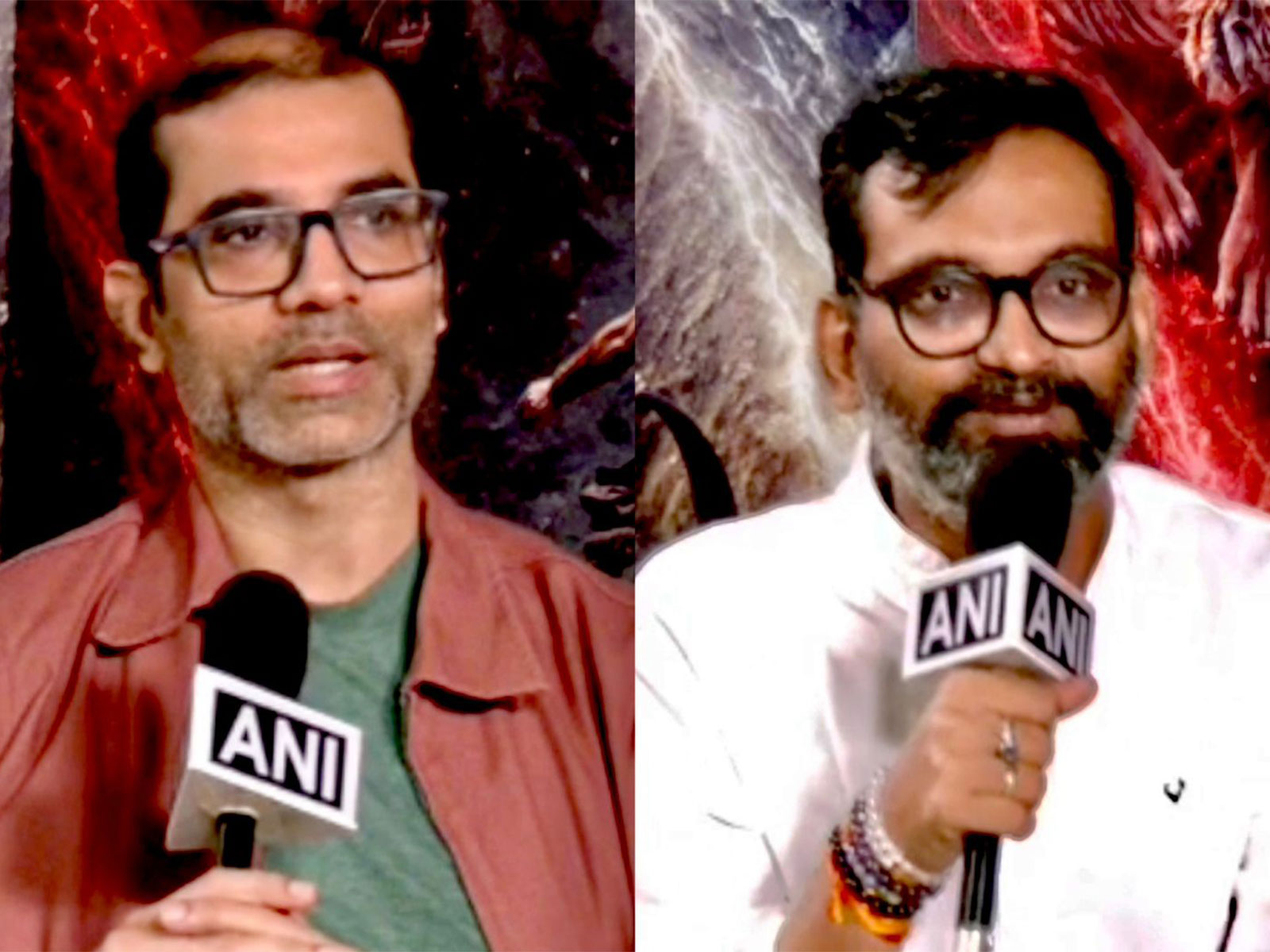 'Vvaan' writer Arunabh Kumar and director Deepak Kumar Mishra (Photo/ANI)