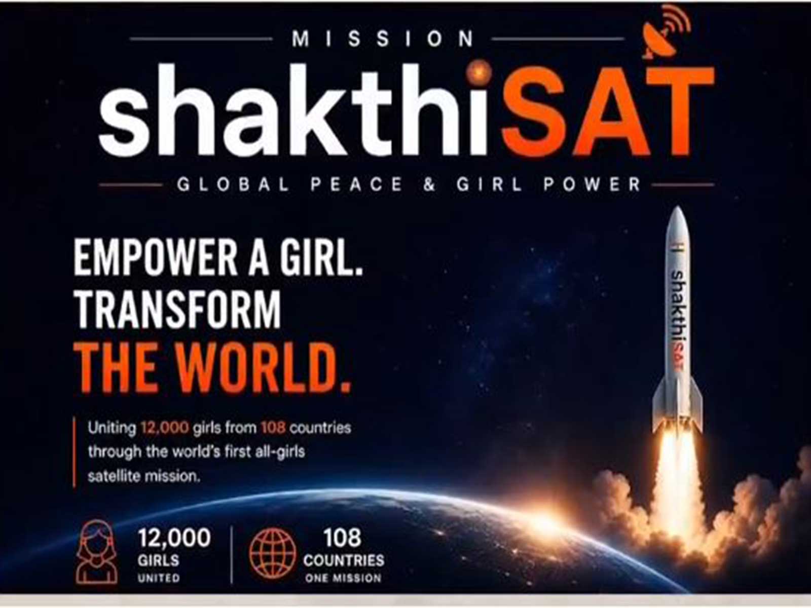 'Mission ShaktiSAT' initiative (Photo/@narendramodi) 'Mission ShaktiSAT' initiative (Photo/@narendramodi)