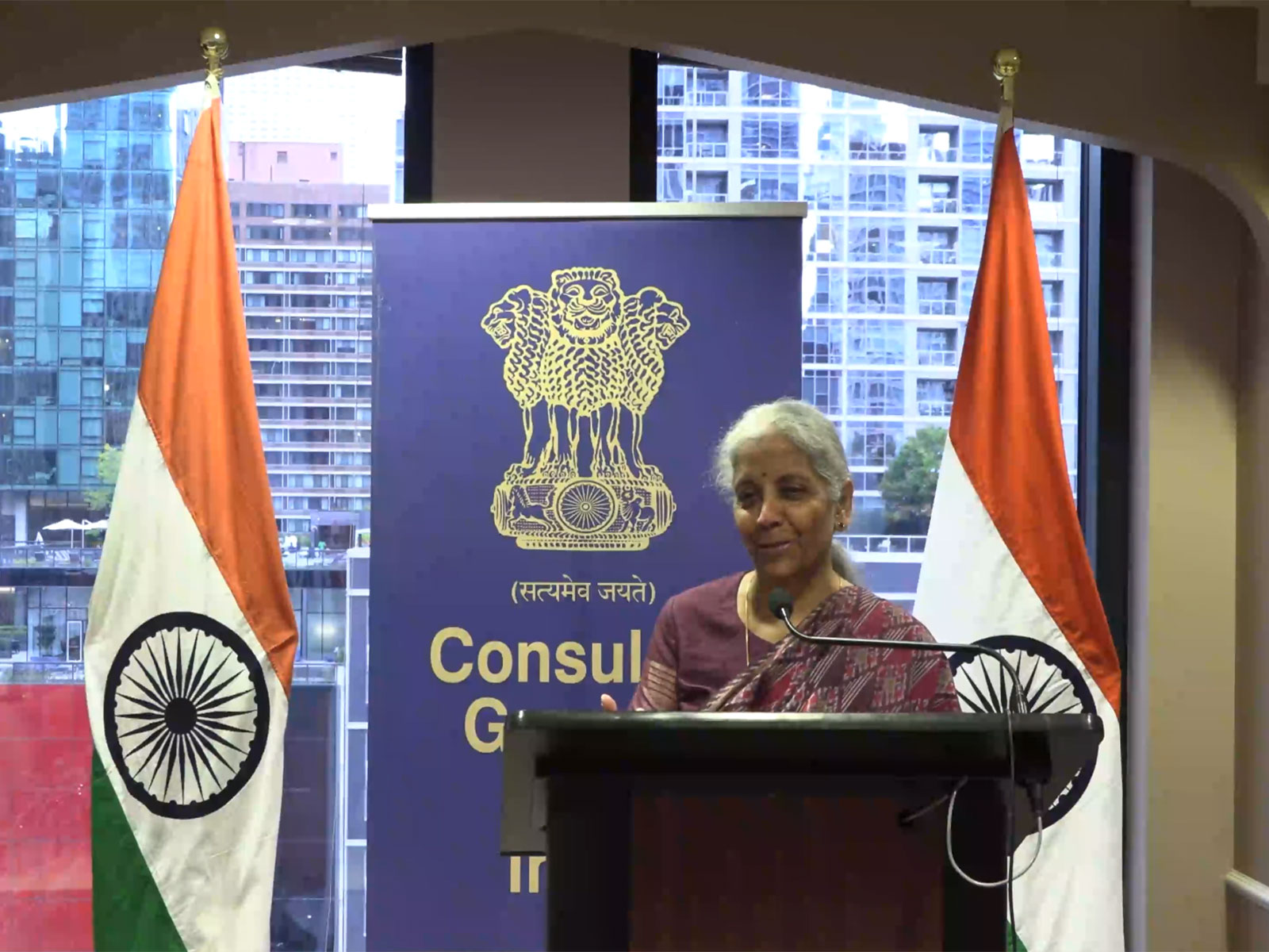 Union Minister of Finance and Corporate Affairs Nirmala Sitharaman (Photo/@nsitharamanoffc) Union Minister of Finance and Corporate Affairs Nirmala Sitharaman (Photo/@nsitharamanoffc)