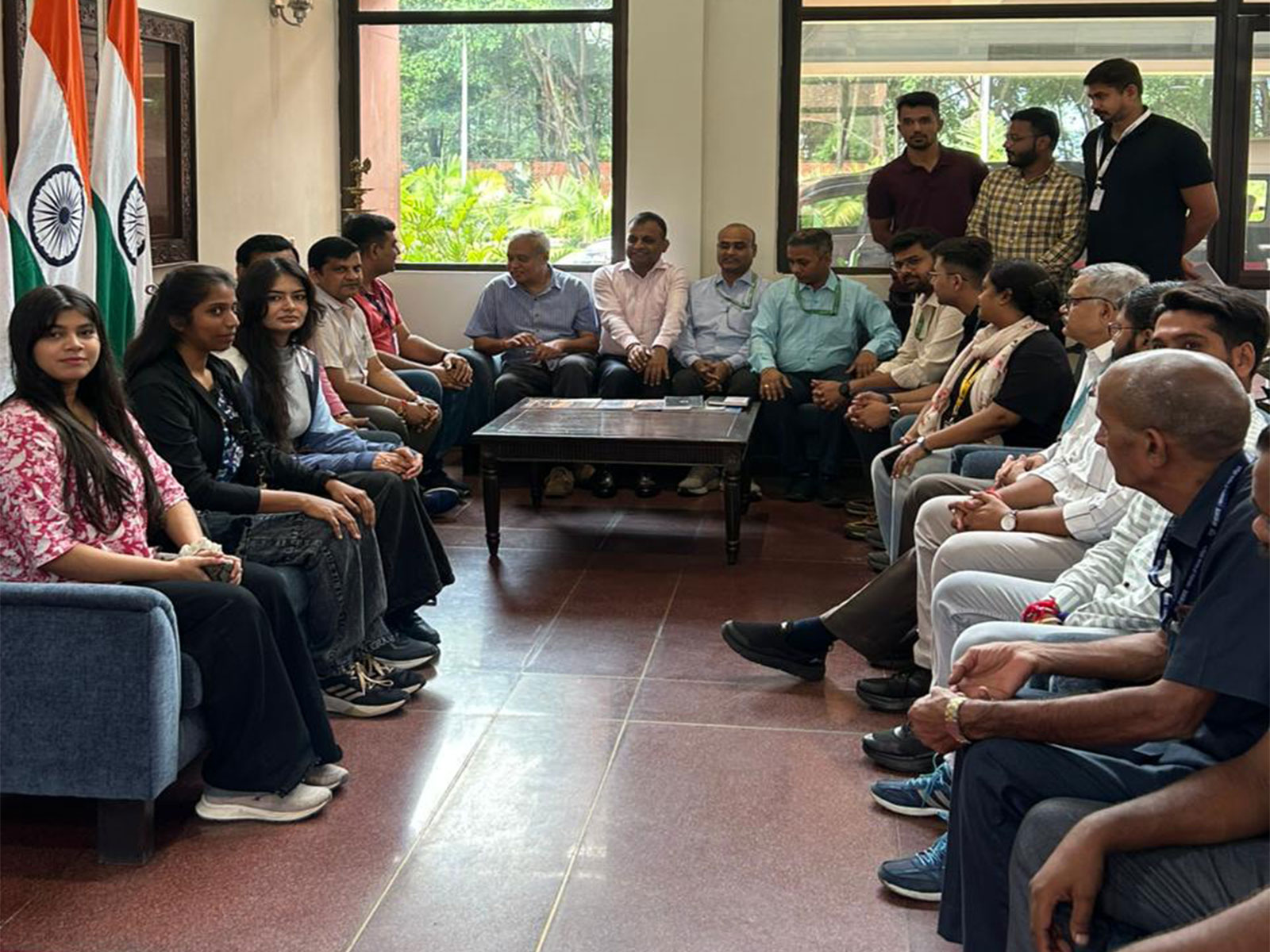 Indian ambassador to Nepal Naveen Srivastava meets the Indian forensic team (Photo/@navsri6619) Indian ambassador to Nepal Naveen Srivastava meets the Indian forensic team (Photo/@navsri6619)