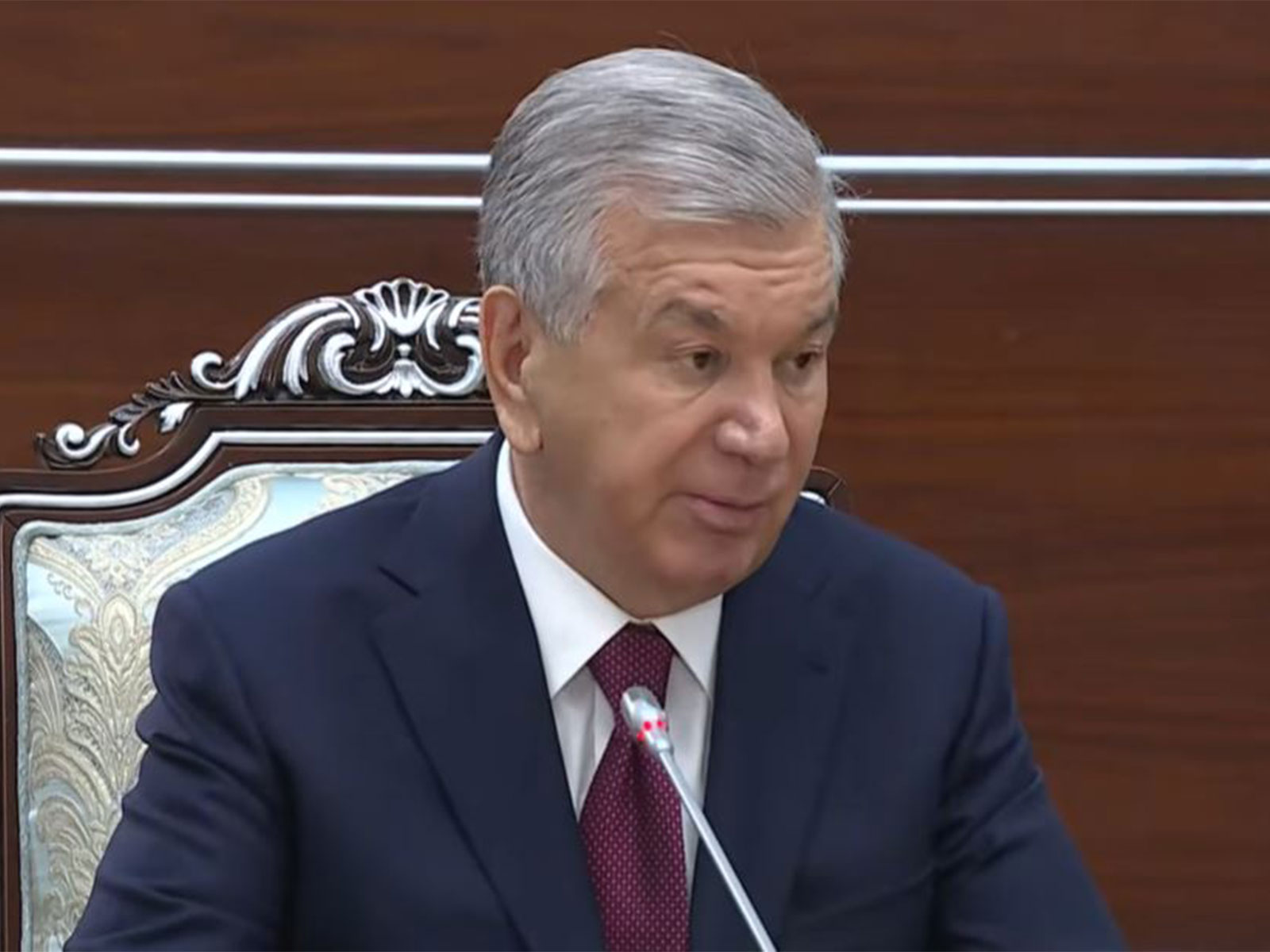 Uzbekistan President Shavkat Mirziyoyev (Photo/Youtube@NarendraModi) Uzbekistan President Shavkat Mirziyoyev (Photo/Youtube@NarendraModi)