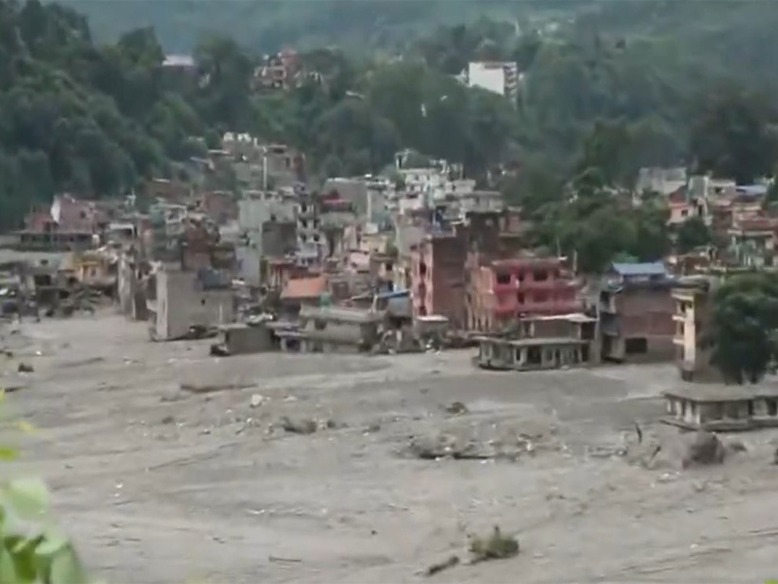 Aftermath of devastating flash floods in Nepal in Nepal's Trishuli area (Photo/ANI)