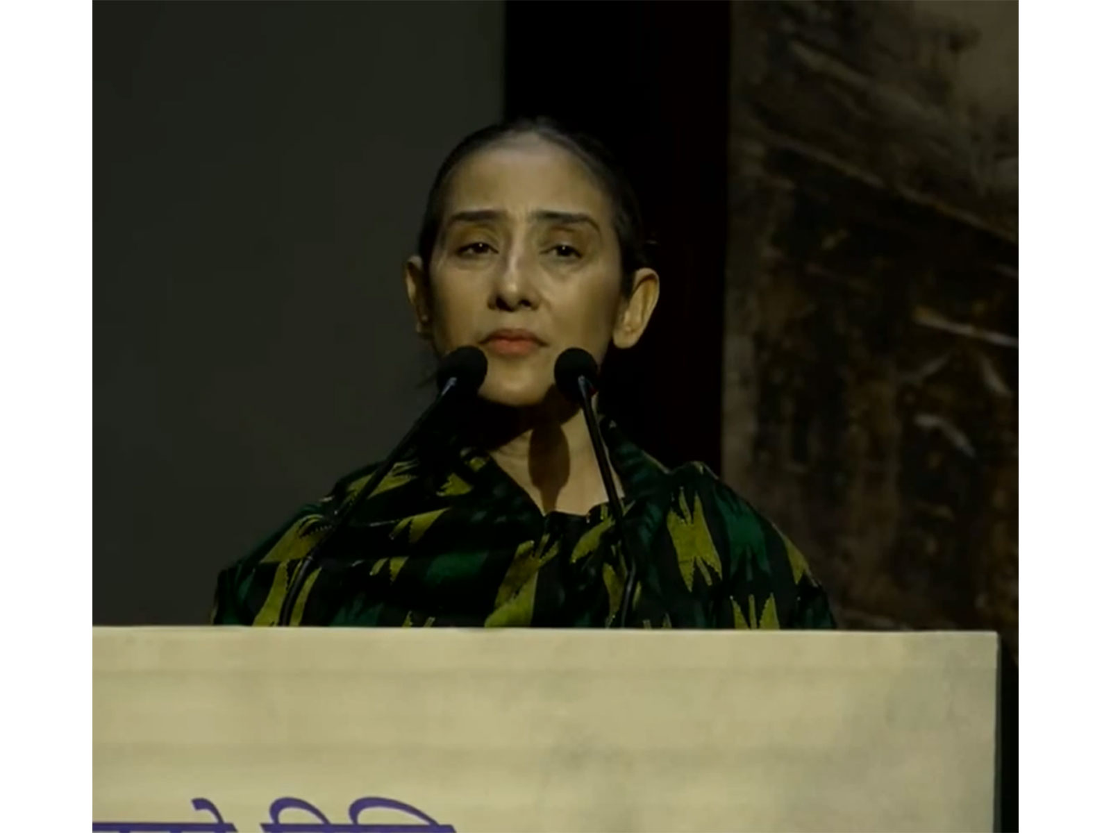 Actress Manisha Koirala (Photo/ANI) Actress Manisha Koirala (Photo/ANI)