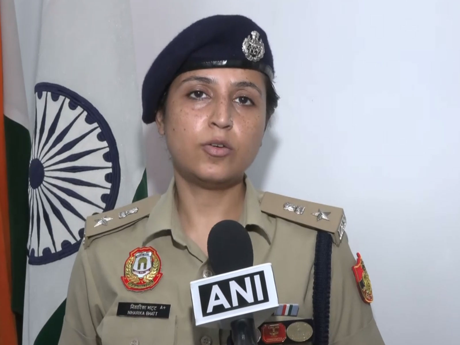 North District, DCP Niharika Bhatt (Photo/ANI)