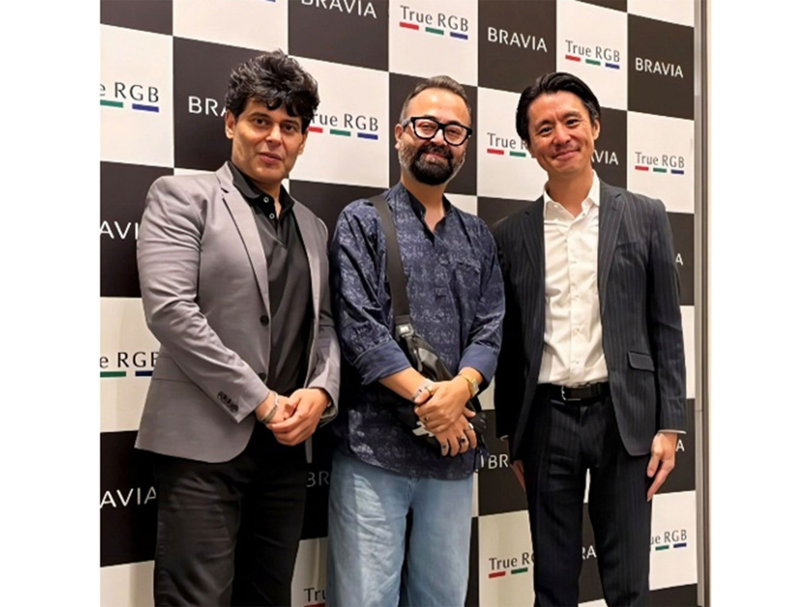 L-R Sunil Nayyar, MD, Sony India, Himank Tripathi and Nezu Daisuke, Global Head of Home Product Business Division, Home Entertainment Business Unit, Sony Corporation (Photo/HimankTripathi) L-R Sunil Nayyar, MD, Sony India, Himank Tripathi and Nezu Daisuke, Global Head of Home Product Business Division, Home Entertainment Business Unit, Sony Corporation (Photo/HimankTripathi)