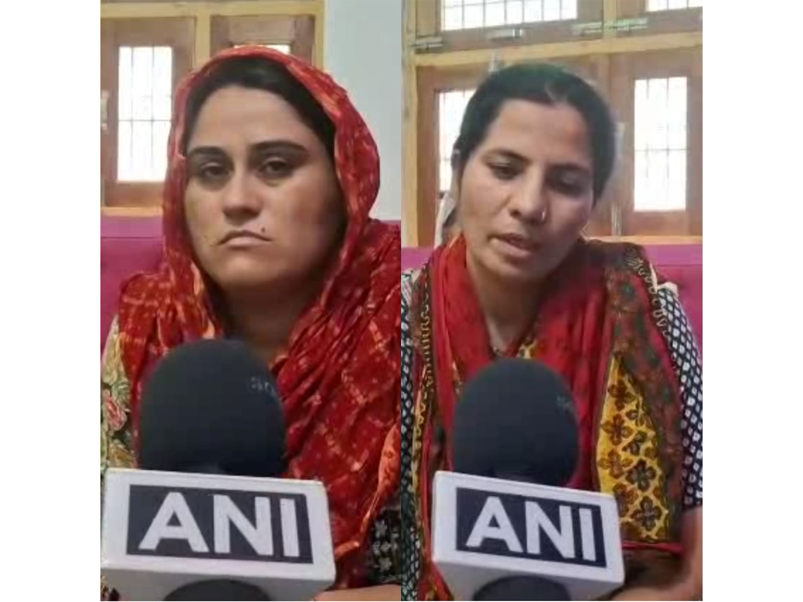 Ankit Balyan's wife and elder sister (Photo/ANI) Ankit Balyan's wife and elder sister (Photo/ANI)