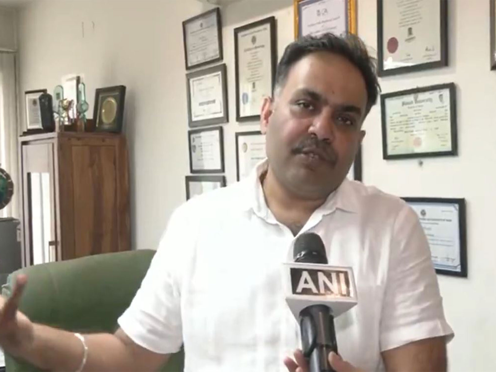 Rachit Goyal, a Kailash Mansarovar Yatra pilgrim (Photo/ANI) Rachit Goyal, a Kailash Mansarovar Yatra pilgrim (Photo/ANI)