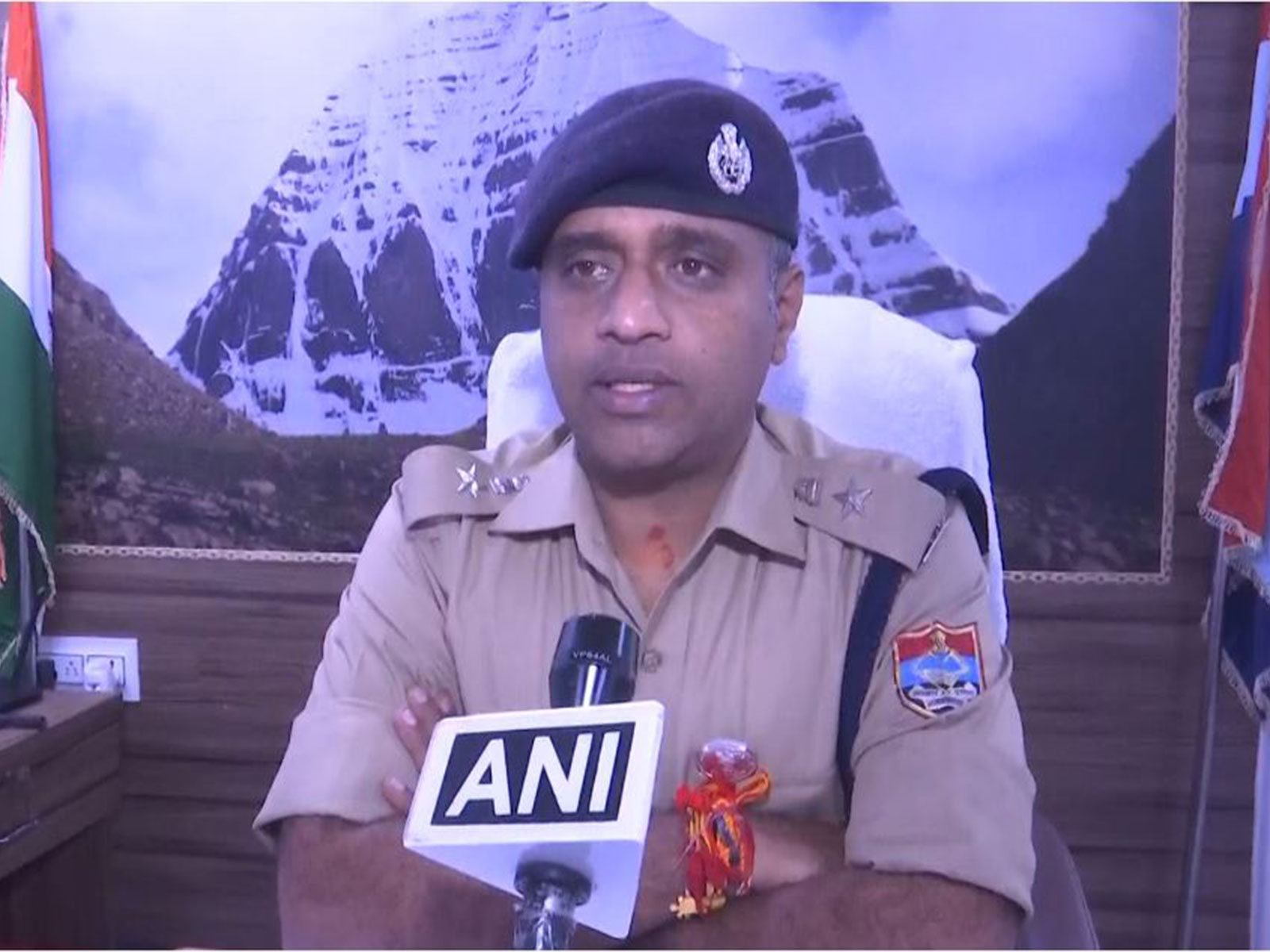 Nainital SSP Manjunath T C (Photo/ANI) Nainital SSP Manjunath T C (Photo/ANI)