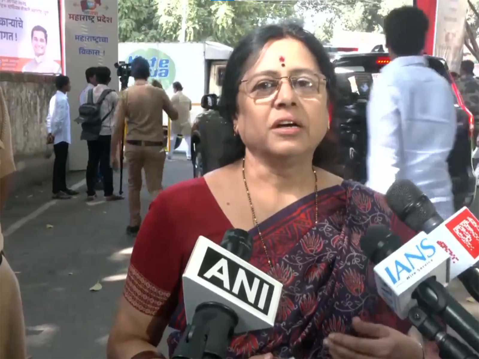 BJP MP Medha Kulkarni (Photo/ANI) BJP MP Medha Kulkarni (Photo/ANI)