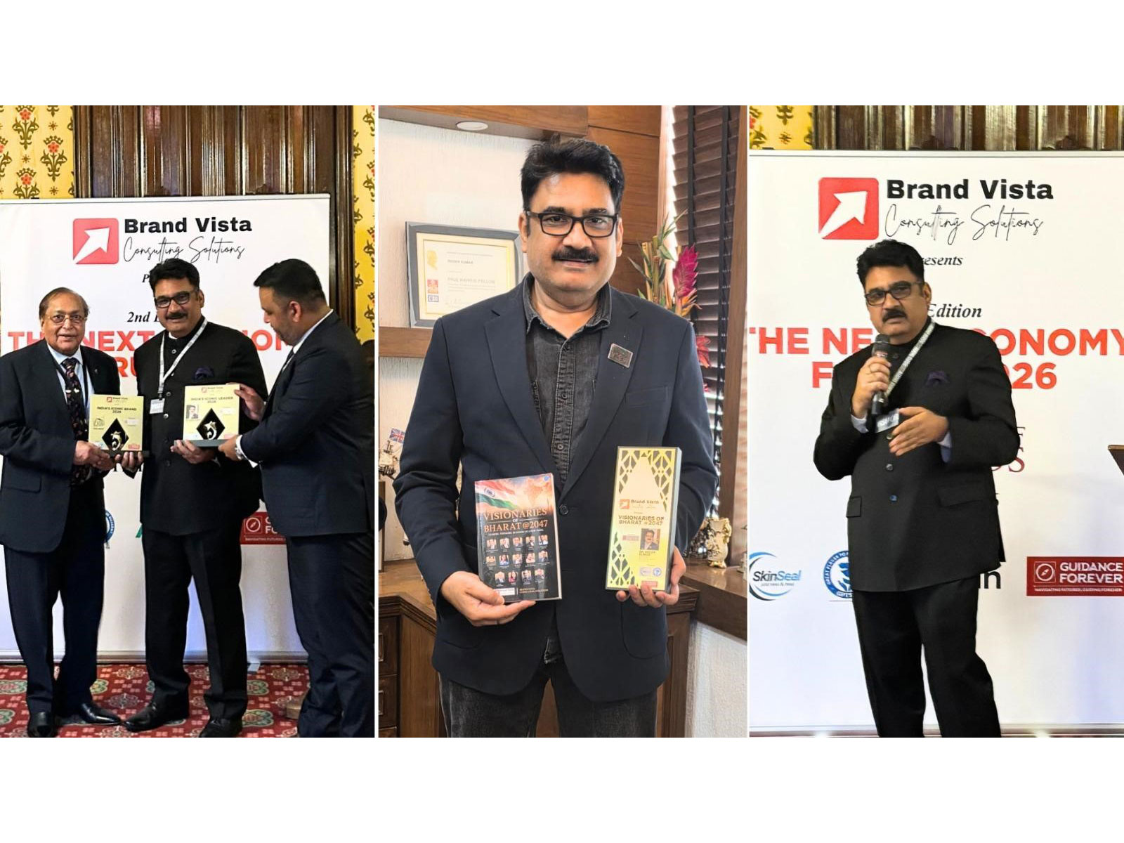 Dr. Roger Kumar Honoured as “India’s Iconic Brand & Leader 2026” at The Next Economy Forum 2026