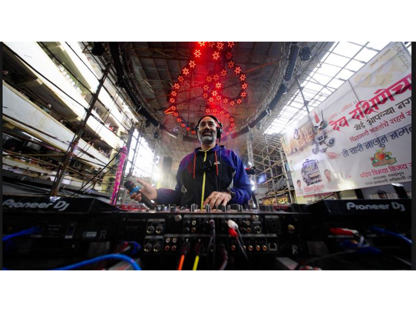 Nucleya unveiled ‘Aala Re Aala’ (Photo/ Nucleya team) Nucleya unveiled ‘Aala Re Aala’ (Photo/ Nucleya team)