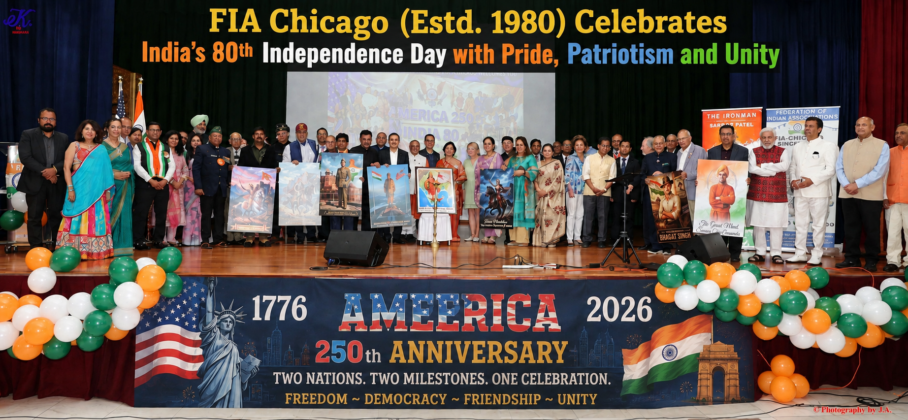 FIA Chicago (1980) Marks India’s 80th Independence&hellip;