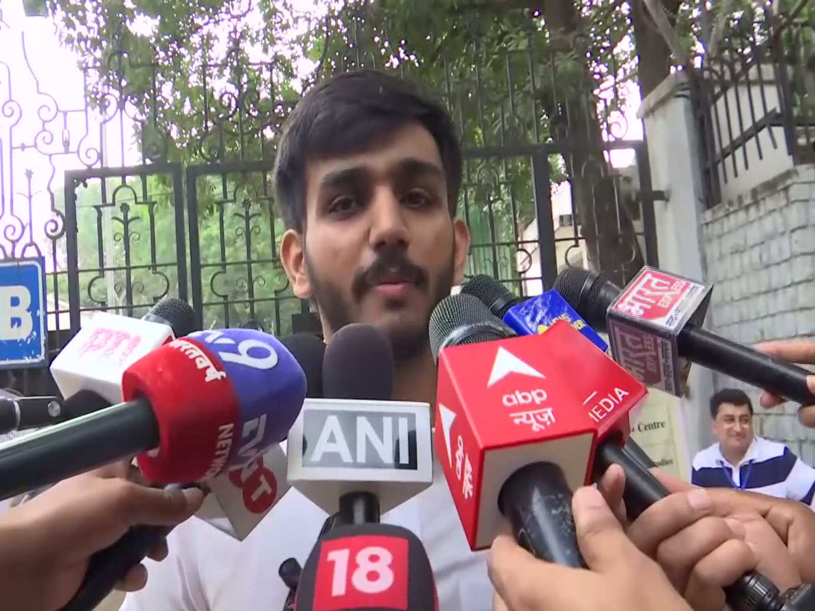 Akhil Bharatiya Vidyarthi Parishad (ABVP) President Aryanman (Photo/ANI) Akhil Bharatiya Vidyarthi Parishad (ABVP) President Aryanman (Photo/ANI)