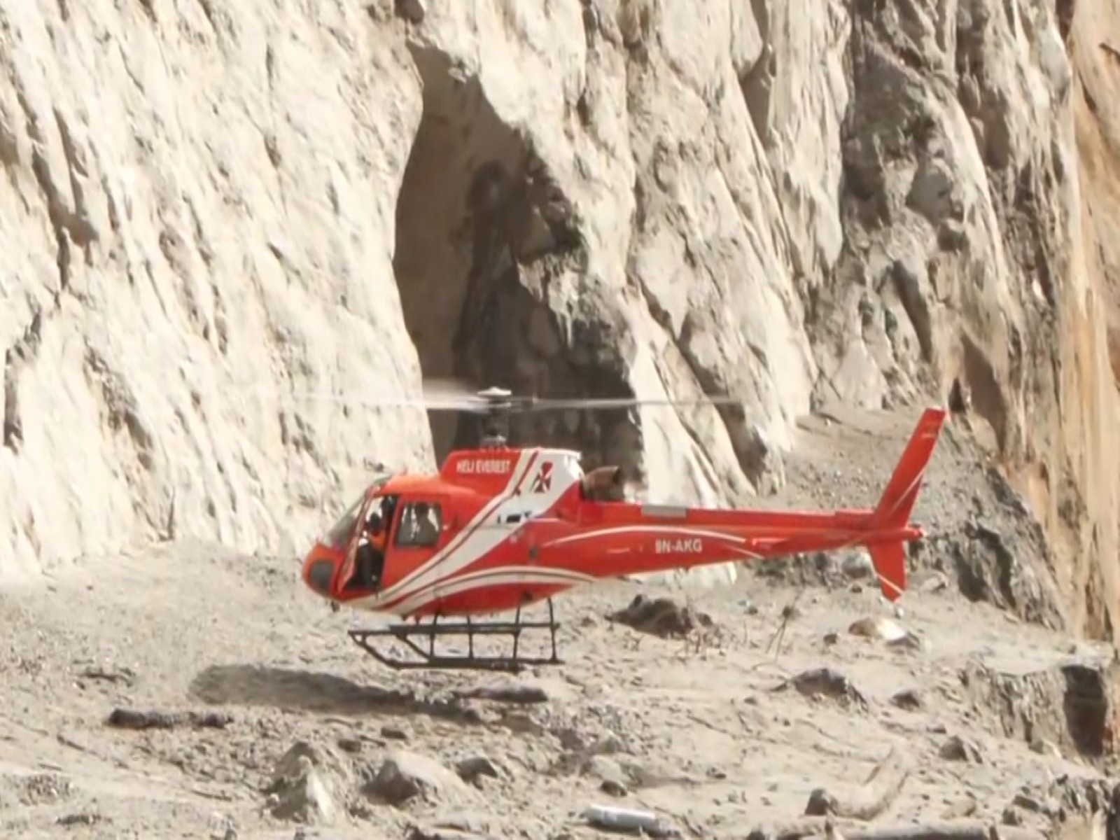 Rescue operations underway at Chilime hydropower tunnel (Photo/ANI)