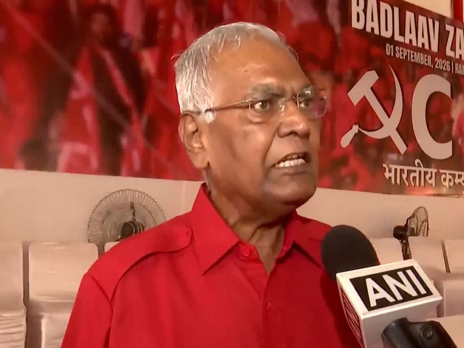 CPI general secretary D Raja (Photo/ANI)