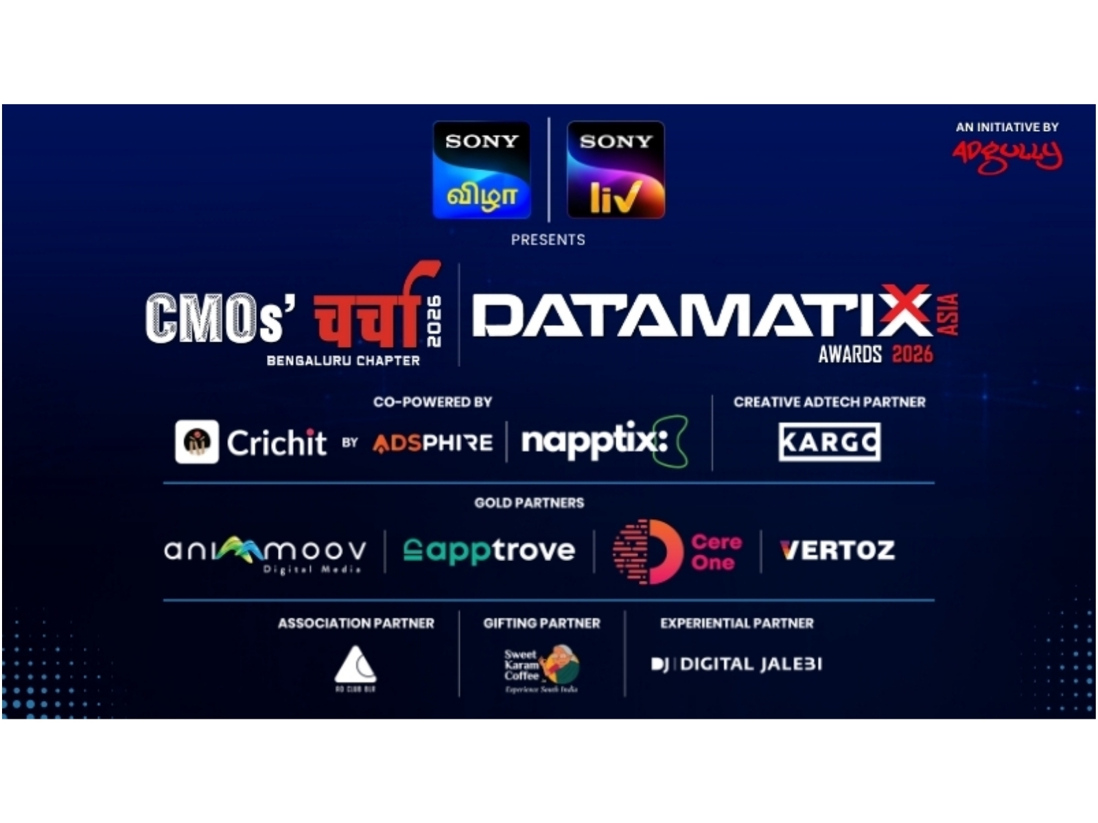 Adgully’s CMOs’ Charcha Bengaluru 2026 Set to Spotlight the Future-Ready Marketer